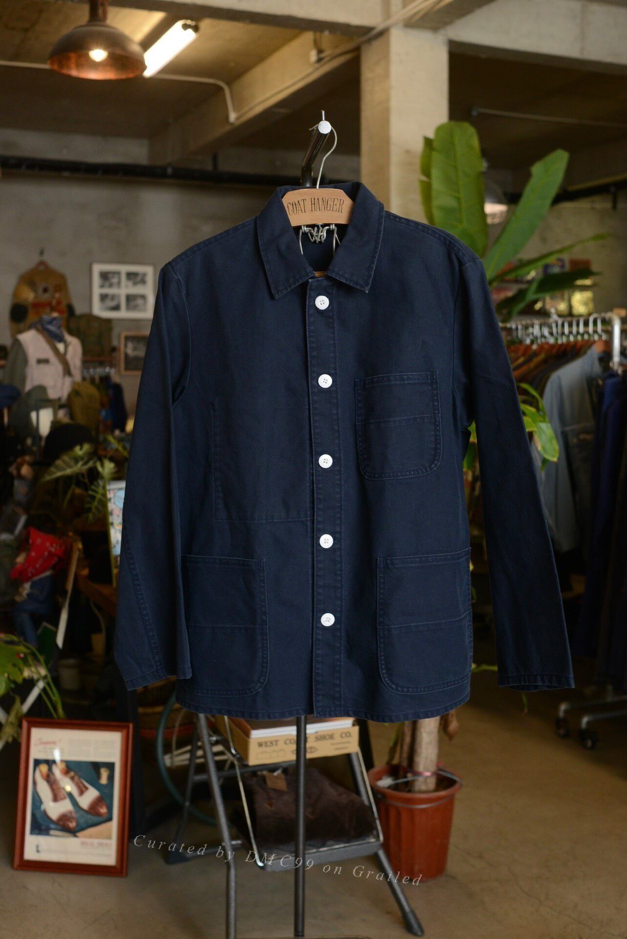 Vintage Kempel German Workwear Three-Pocket Jacket Size US S / EU 44-46 / 1 - 1 Thumbnail