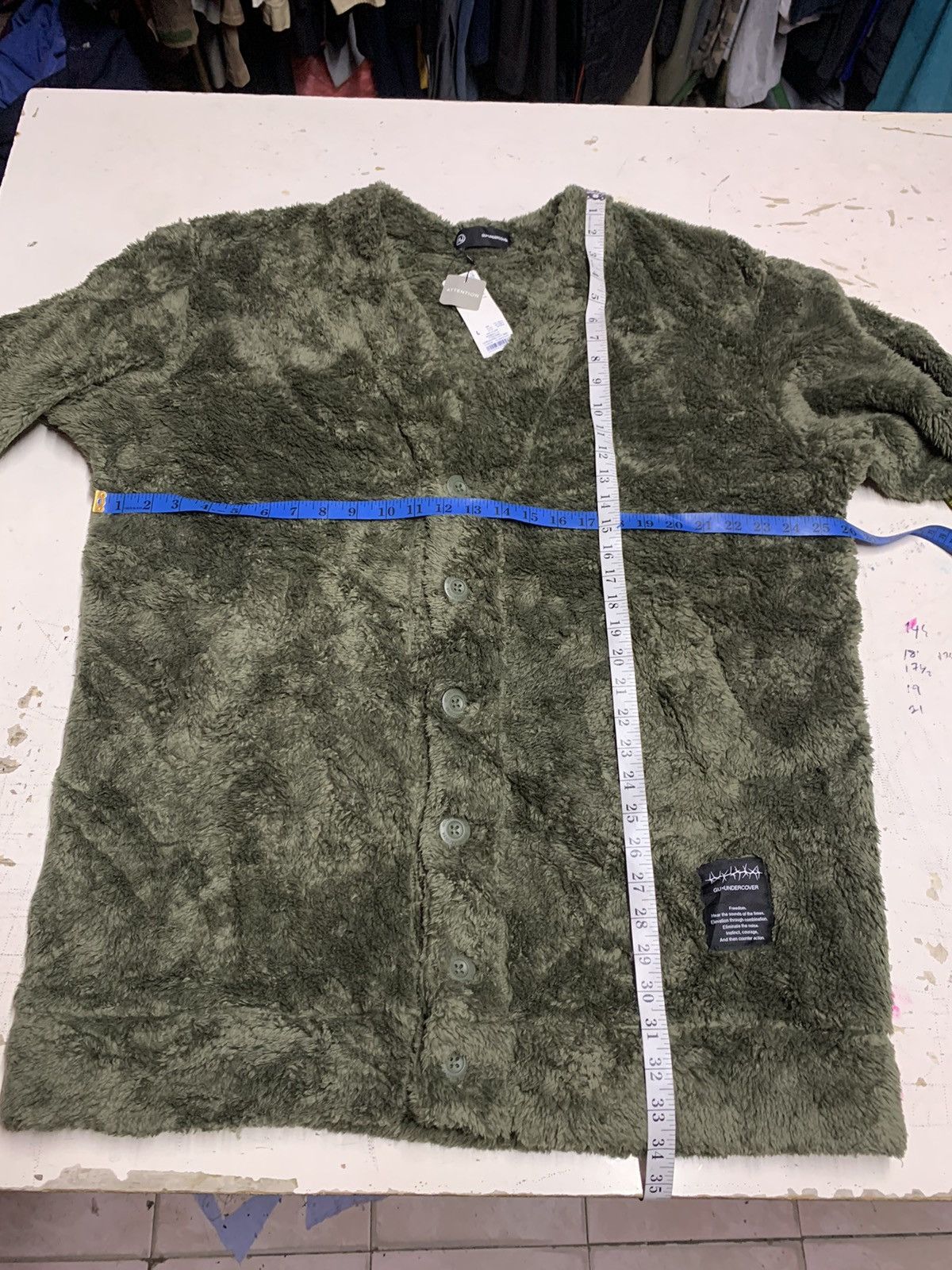GU × Japanese Brand × Undercover Gu x undercover fleece jacket size l Size US L / EU 52-54 / 3 - 19 Thumbnail