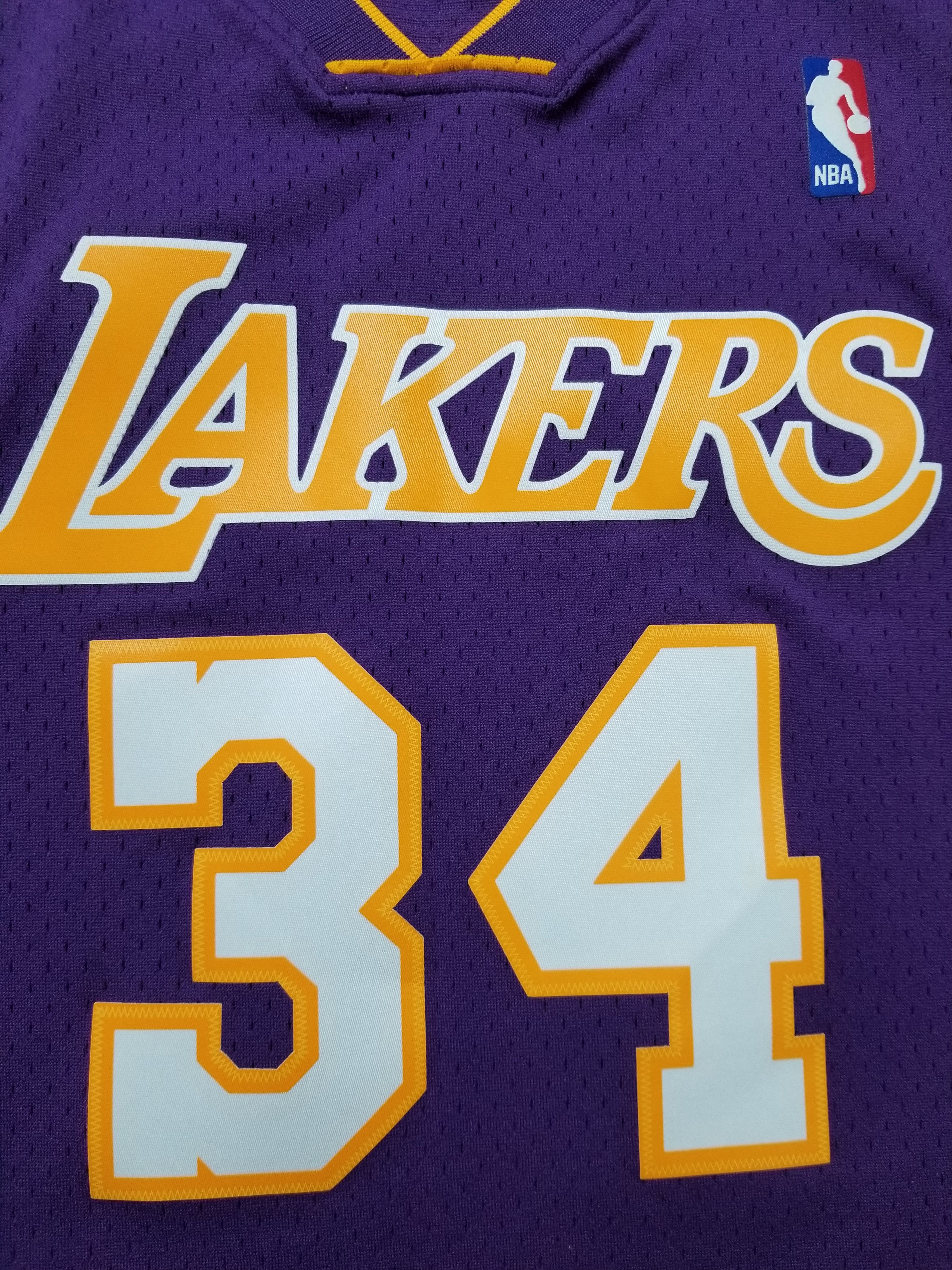 Mitchell & Ness Mitchell & Ness Los Angeles Lakers O'Neal 34 NBA Jersey Size US XL / EU 56 / 4 - 10 Thumbnail