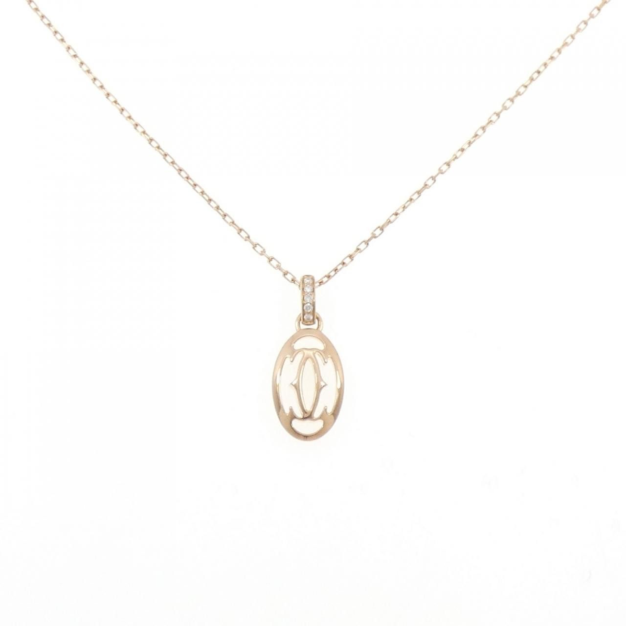 Cartier Cartier Cartier Logo Au750 Necklace Metal Necklace DUTY FREE for USA Size ONE SIZE - 1 Thumbnail