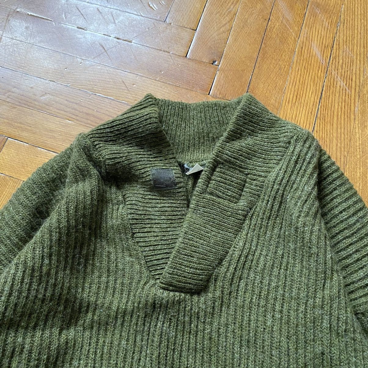 Other VINTAGE EUROPEAN ARMY WOOL SWEATER Size US L / EU 52-54 / 3 - 3 Thumbnail