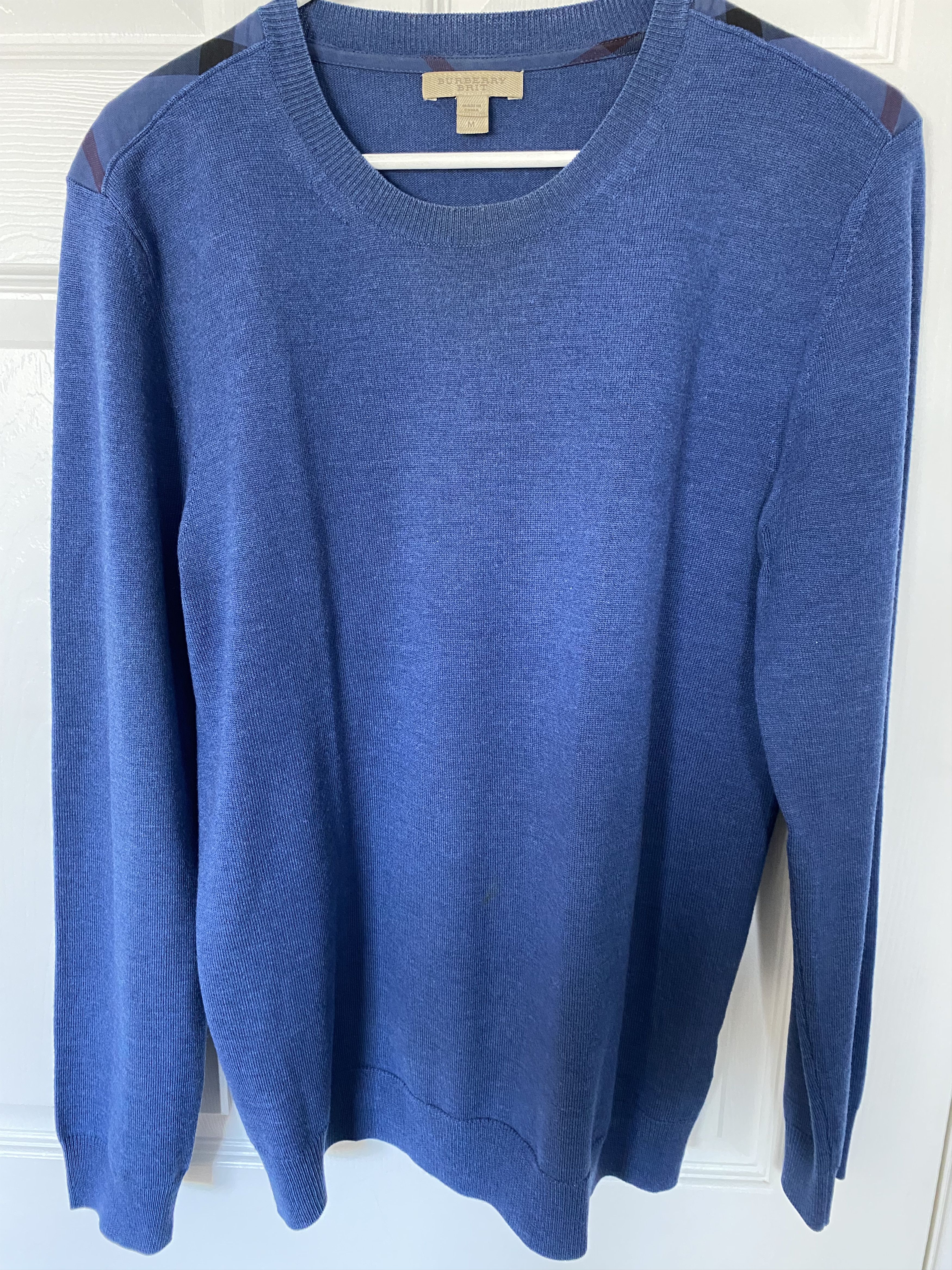 Burberry Burberry Fine Merino Wool Crewneck Sweater - Men’s Medium Size US M / EU 48-50 / 2 - 1 Thumbnail