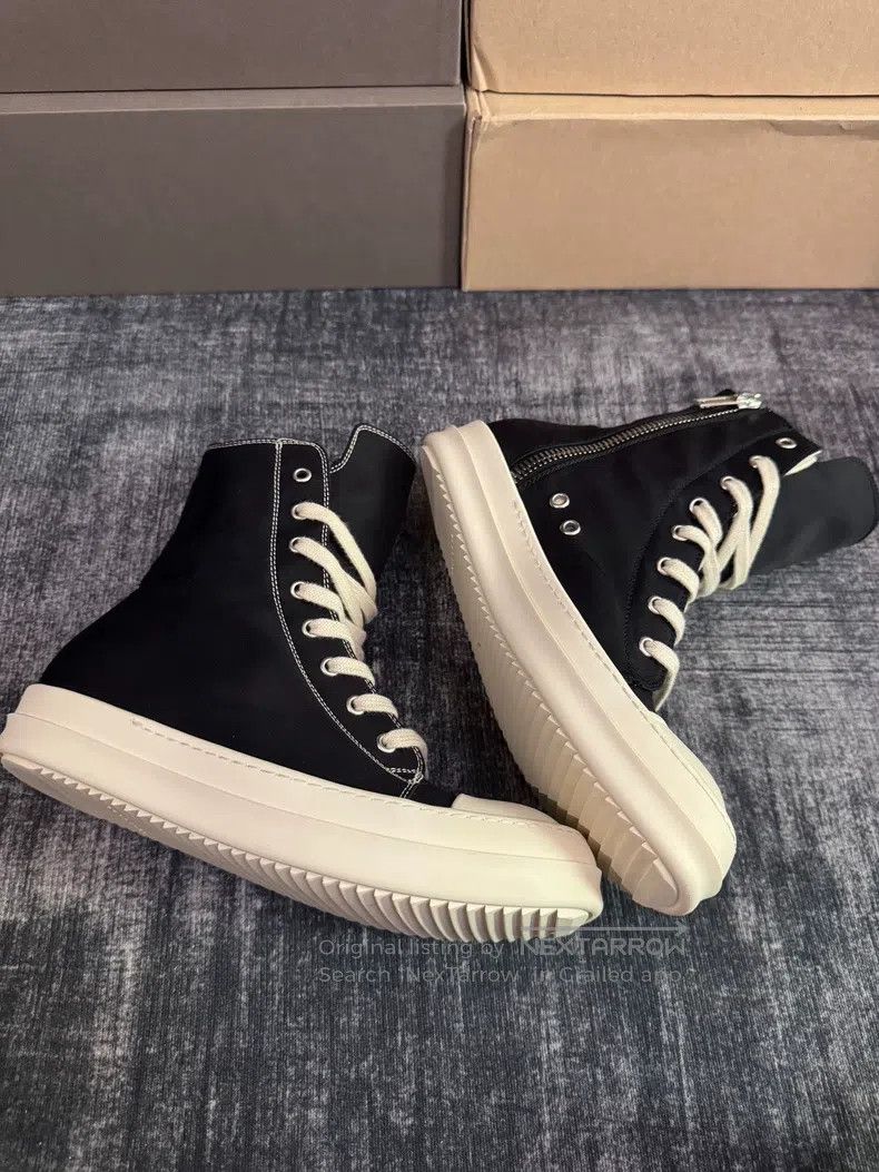 Rick Owens Rick Owens Double Thread Silk Face Mandarin Duck Big Conve Size US 6.5 / EU 39-40 - 3 Thumbnail
