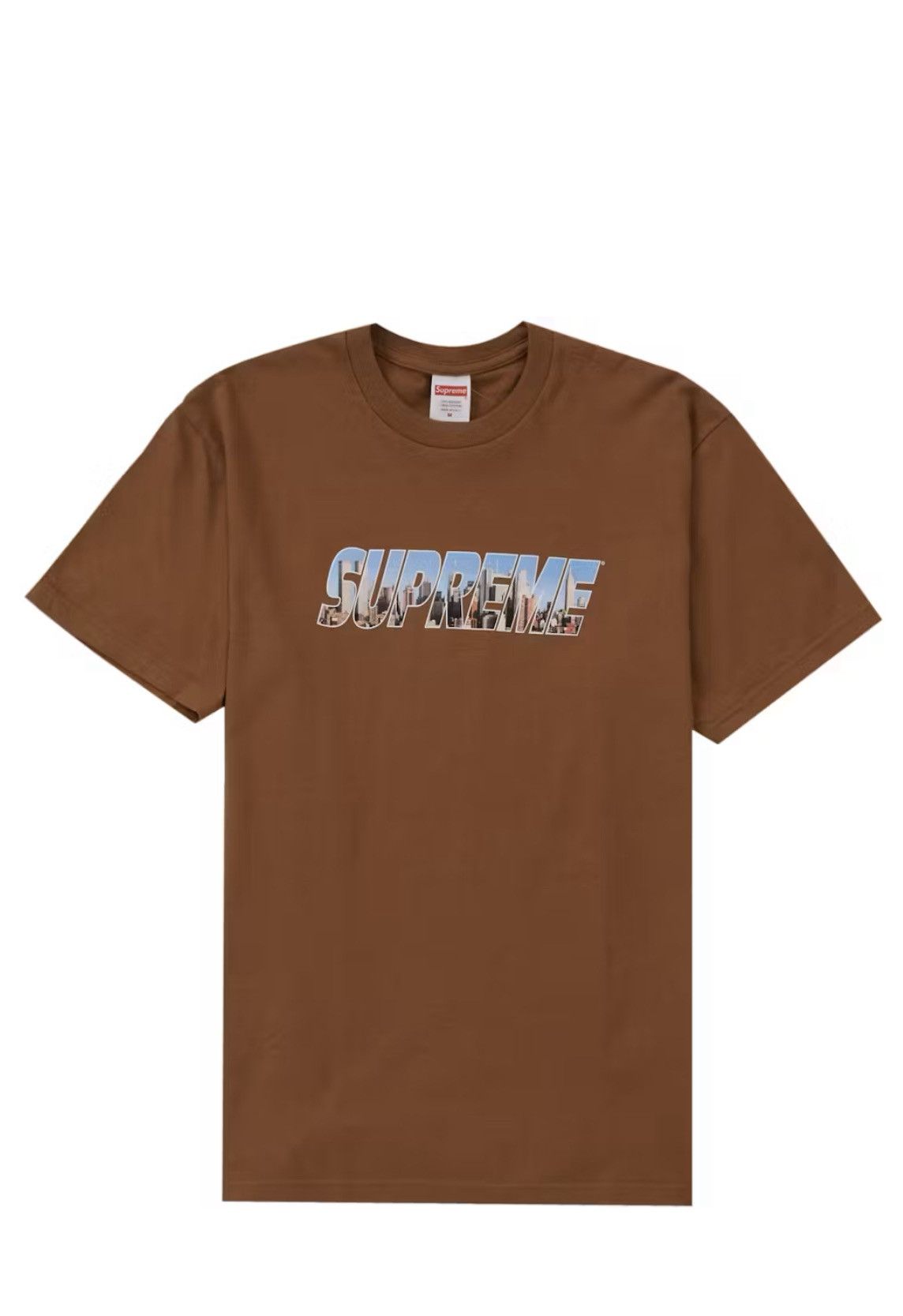 Supreme Supreme gotham tee (brown) (XXL) Size US XXL / EU 58 / 5 - 2 Thumbnail
