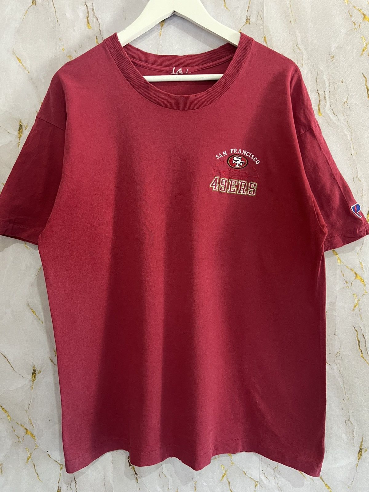 Vintage VINTAGE 49ERS TSHIRT Size US L / EU 52-54 / 3 - 1 Thumbnail