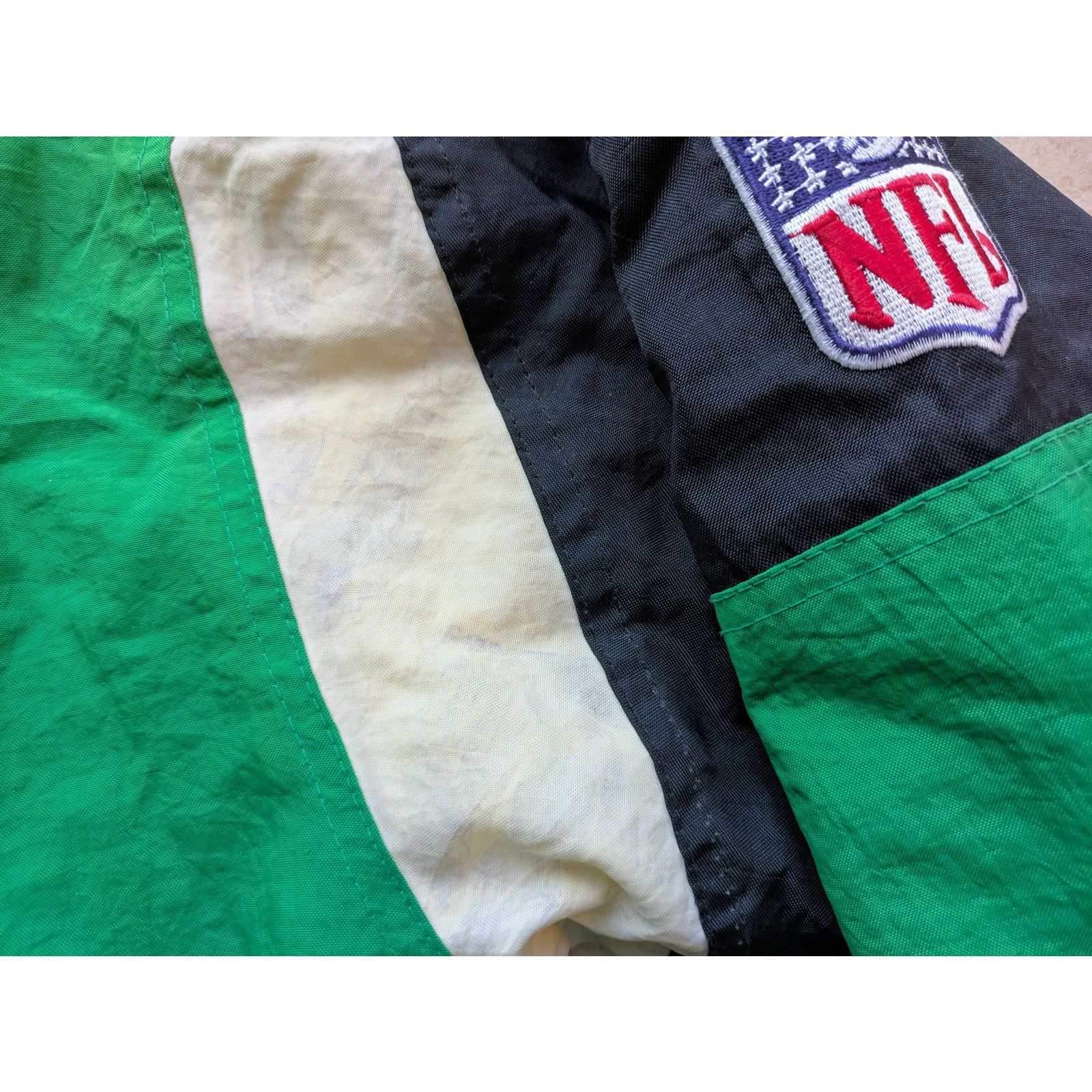 NFL × Starter New York Jets 90s STARTER puffer S kelly ZEBRA NFL vintage Size US S / EU 44-46 / 1 - 6 Thumbnail