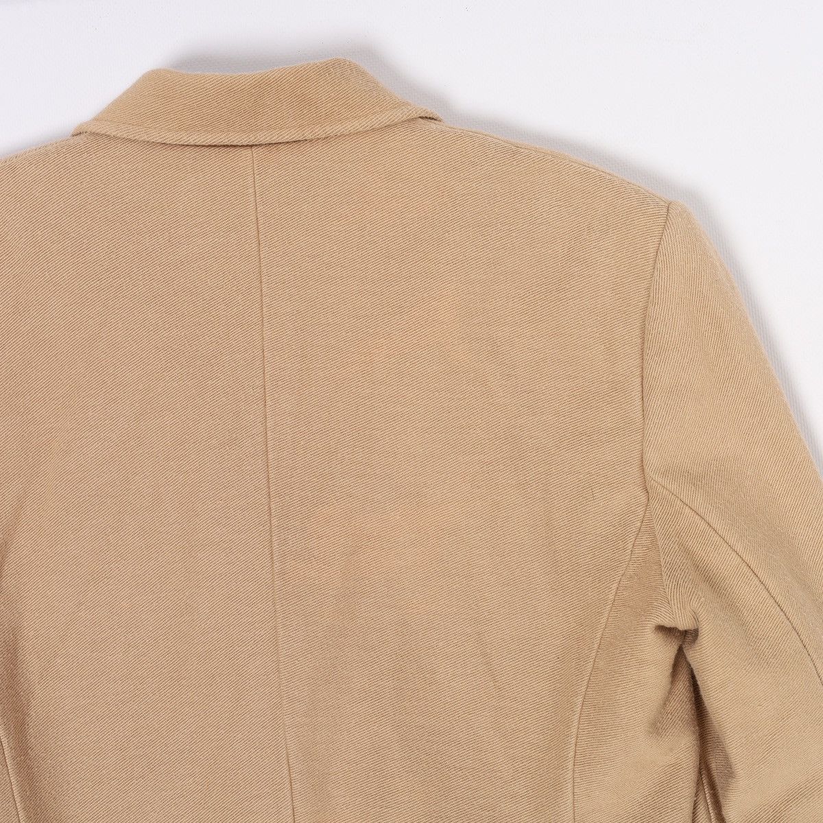 Ralph Lauren Ralph Lauren Beige Cotton Blazer Jacket Elbow Patch Size M / US 6-8 / IT 42-44 - 11 Thumbnail