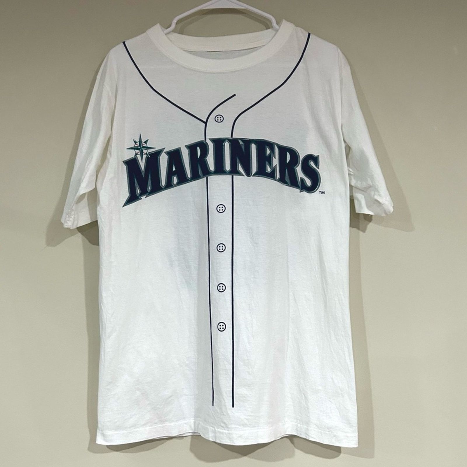 Other Vintage Seattle Mariners Ken Griffey Jr Baseball Shirt Size US M / EU 48-50 / 2 - 1 Thumbnail