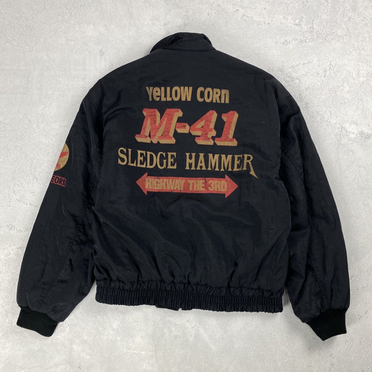 YELLOW CORN Vintage Yellow Corn Racing Bomber Jacket Size US M / EU 48-50 / 2 - 3 Thumbnail