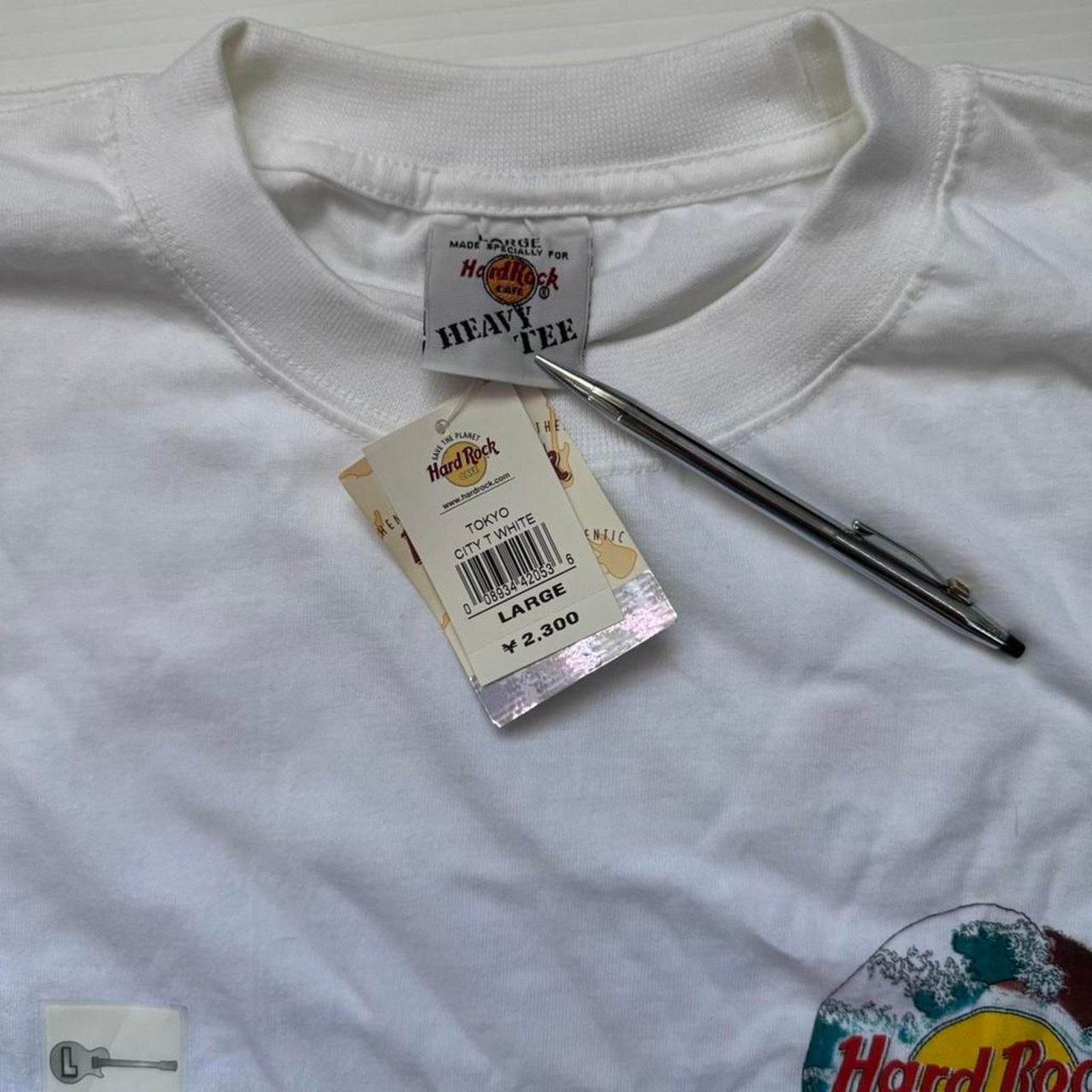 Hard Rock Cafe VTG 1995 Hard Rock Cafe Tokyo Great Wave Samurai Mens Large Size US L / EU 52-54 / 3 - 4 Thumbnail
