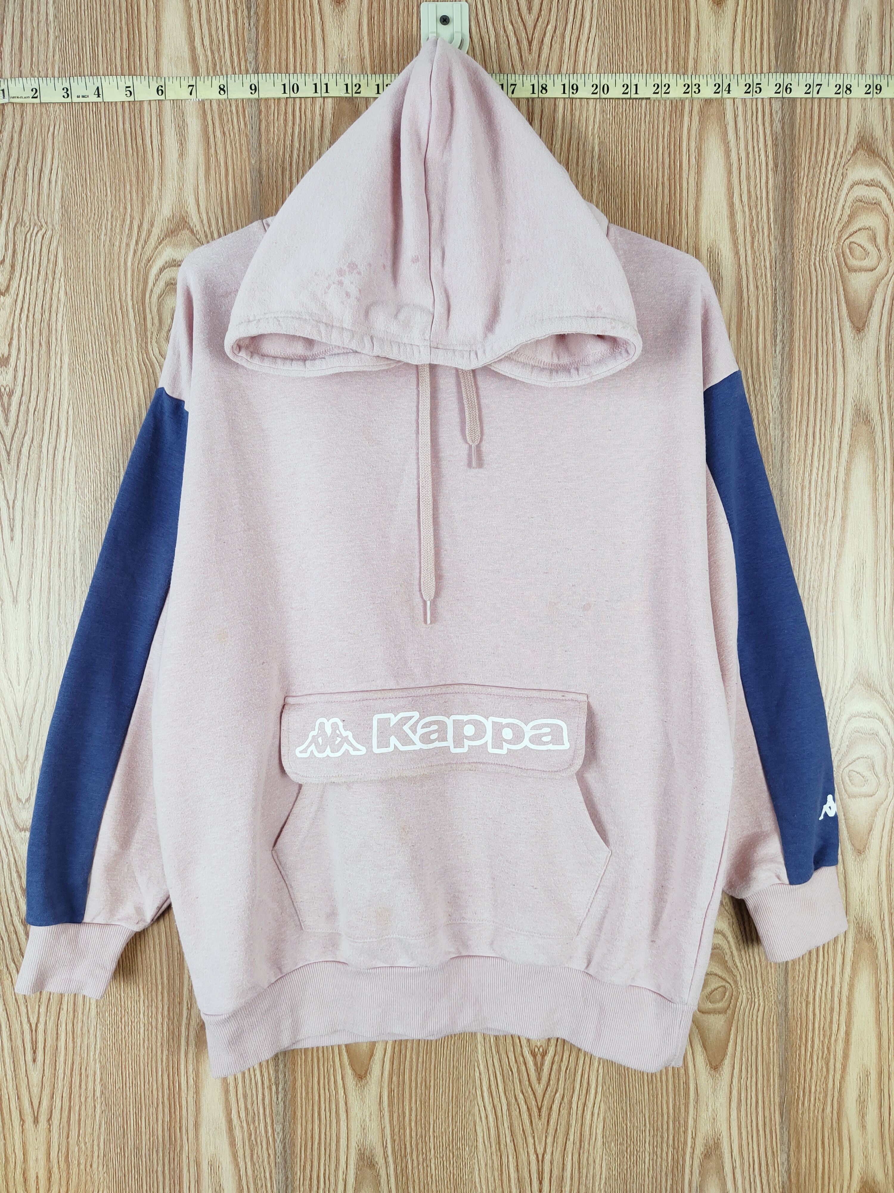 Kappa Kappa Pink Hoodie vintage Sweatshirts #W176 Size L / US 10 / IT 46 - 1 Thumbnail