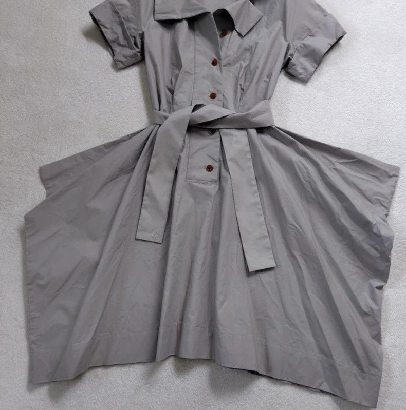 Vivienne Westwood Vivienne Westwood Embroidered LOGO on shirt dress Size M / US 6-8 / IT 42-44 - 4 Thumbnail