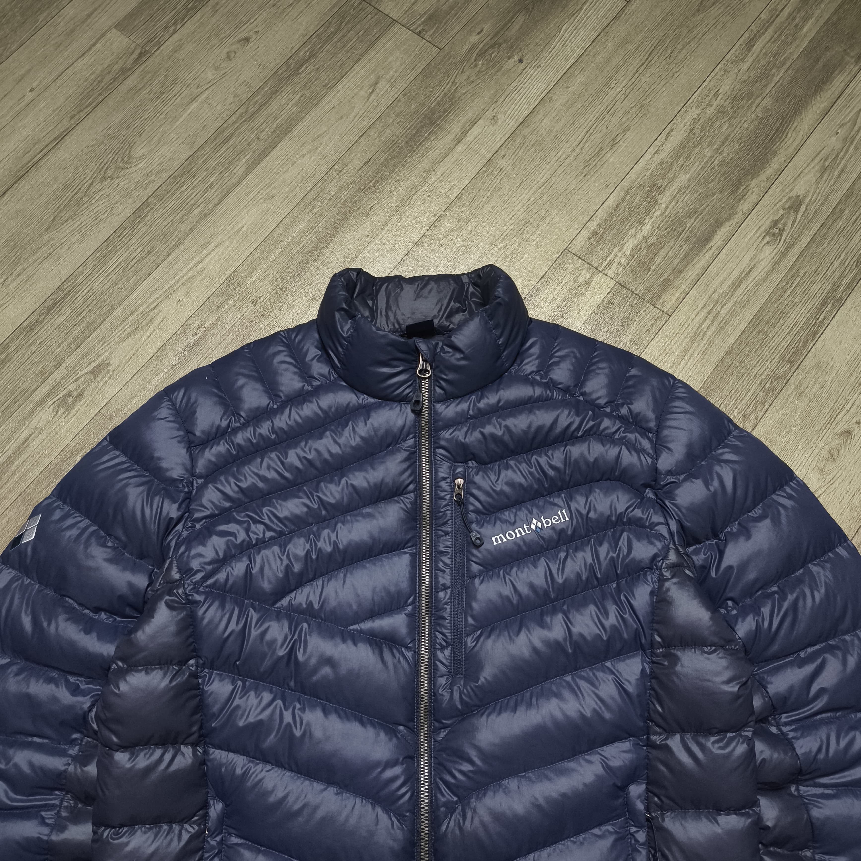 Montbell Montbell Light Two Tone Puffer Down Jacket Size US M / EU 48-50 / 2 - 3 Thumbnail