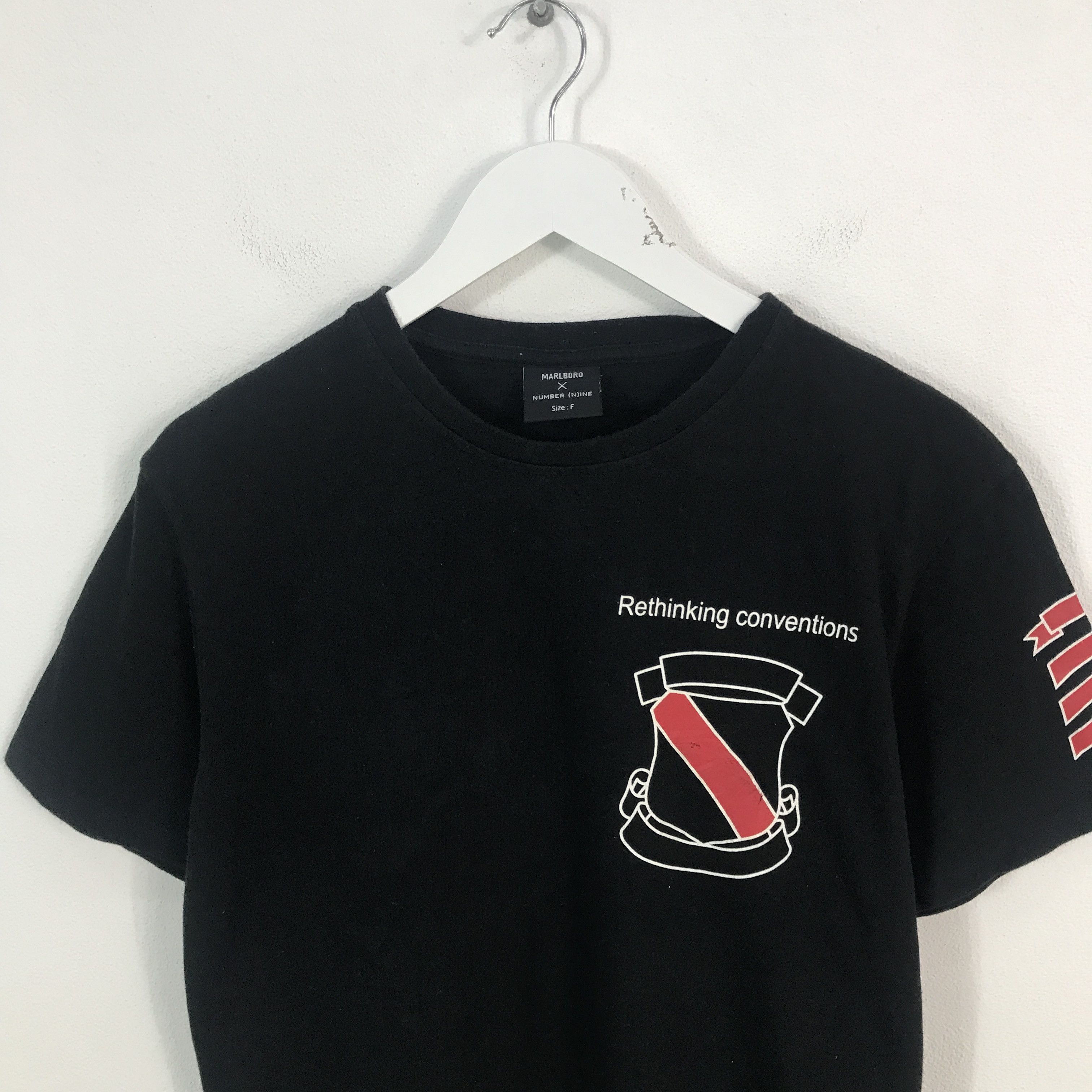 Japanese Brand × Marlboro × Number (N)ine Rare Number Nine x Marlboro T-shirt Size US M / EU 48-50 / 2 - 2 Thumbnail