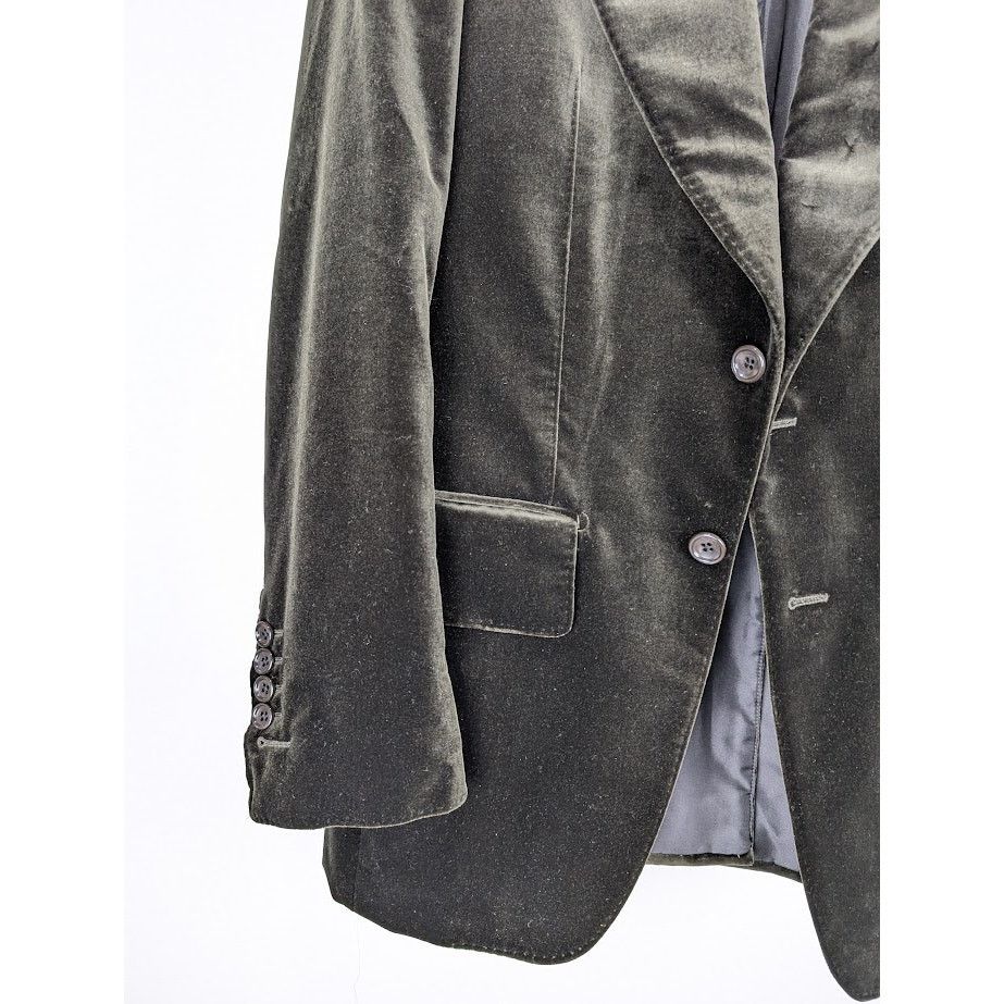 Tom Ford o1rshd1 Blazer Jacket in Olive Size US S / EU 44-46 / 1 - 5 Thumbnail
