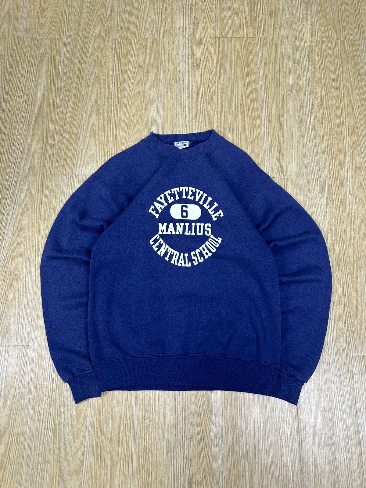Collegium Vintage Leo & Co Usa College Usa Crewneck Z232 Size US M / EU 48-50 / 2 - 1 Thumbnail