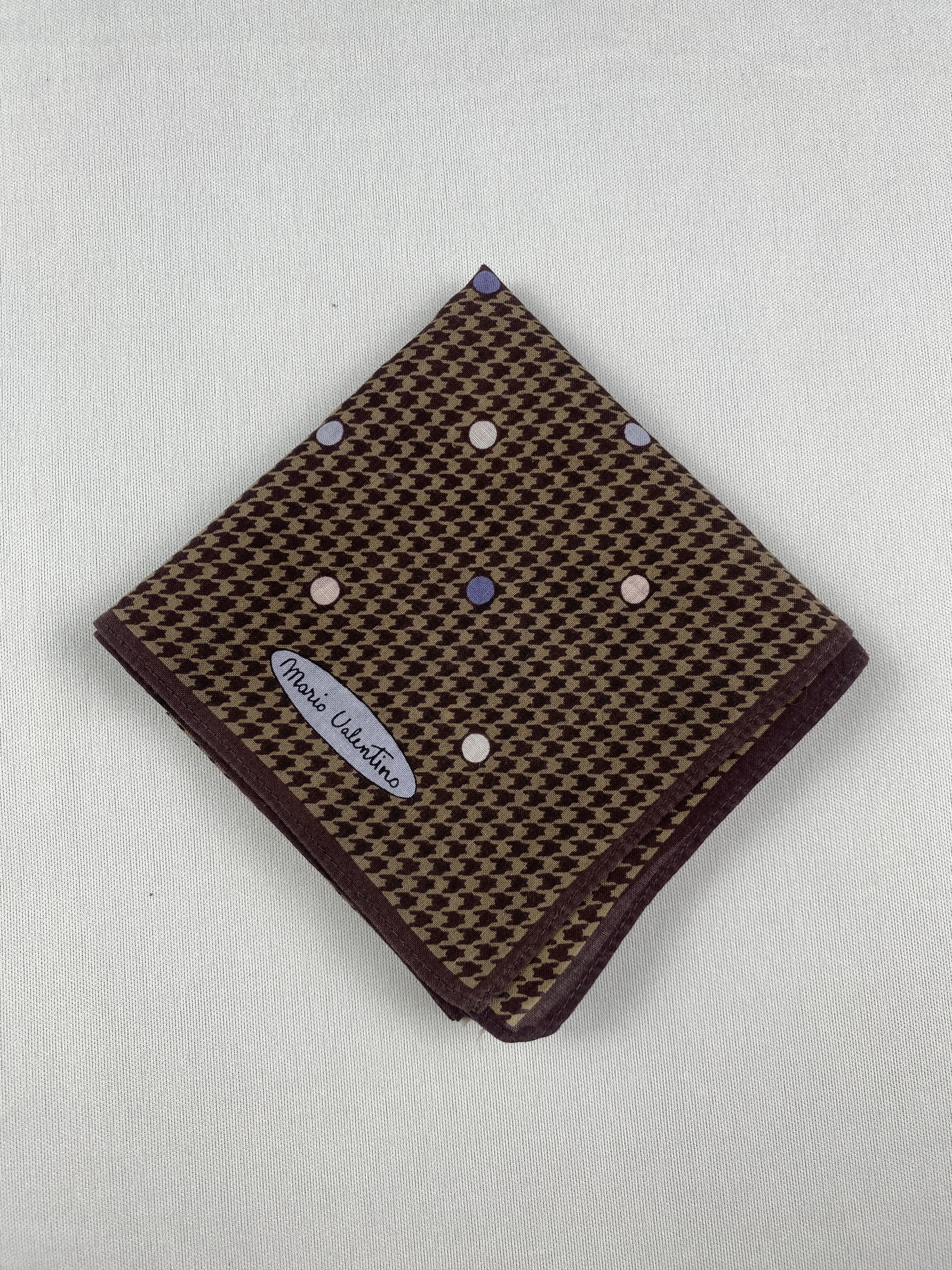 Mario Valentino Mario Valentino Handkerchief Pocket Square Bandana HM0034 Size ONE SIZE - 3 Thumbnail