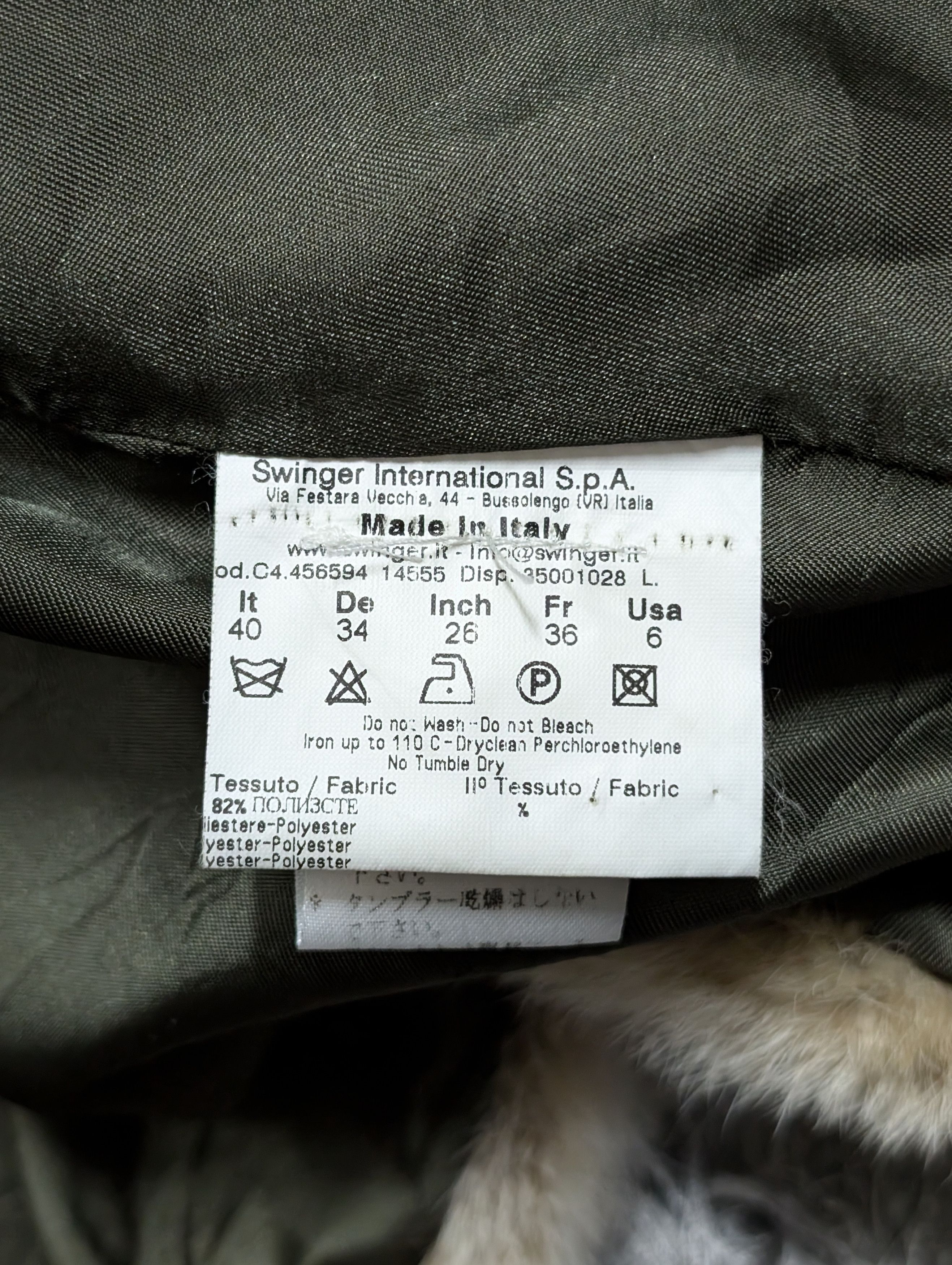 Byblos Byblos Blu Impeccable Lined Fur Coat Italian Winter Jacket Size S / US 4 / IT 40 - 11 Thumbnail