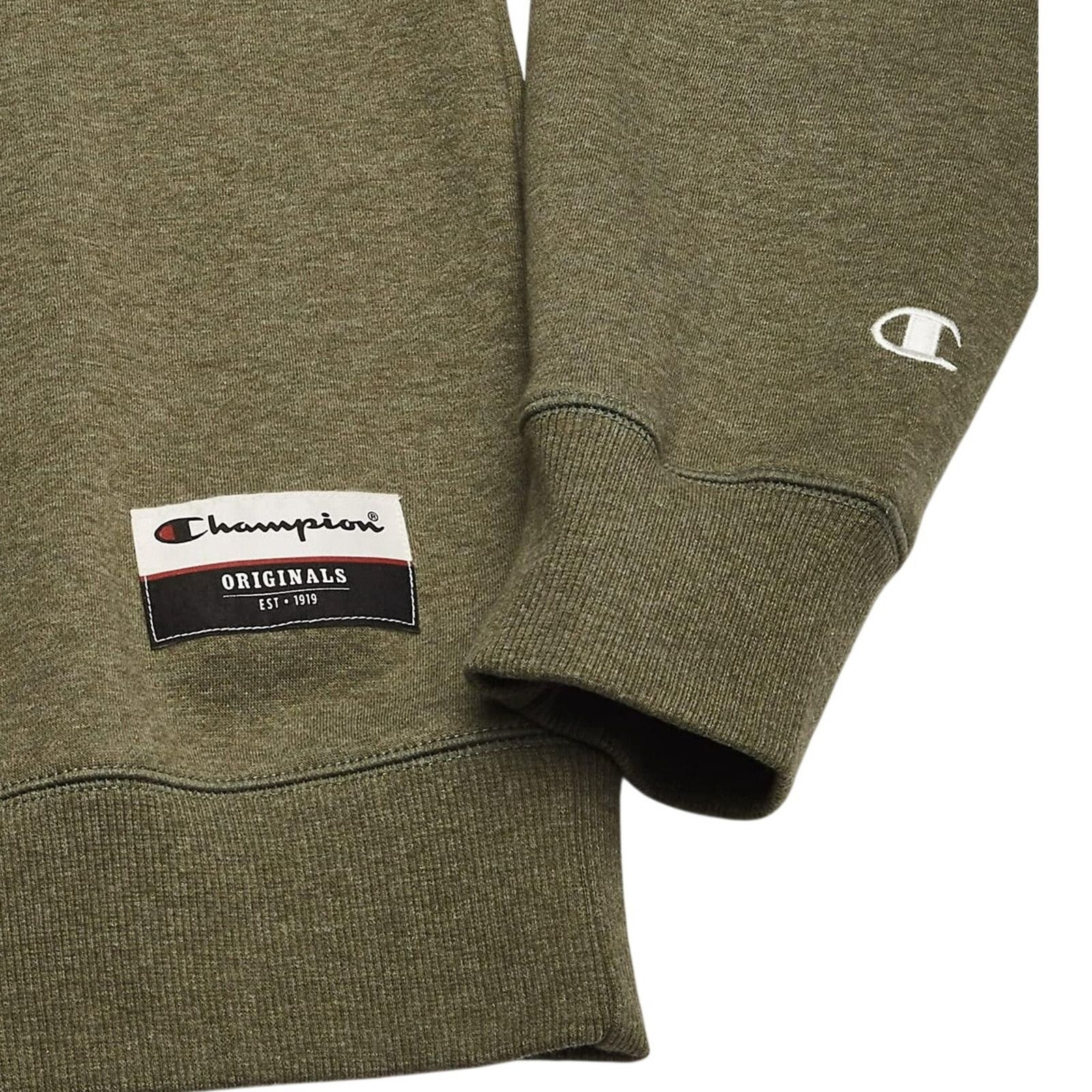 Champion 2 New Champion Mens Medium Sueded Fleece Pullover Sweatshirt Size US M / EU 48-50 / 2 - 3 Thumbnail