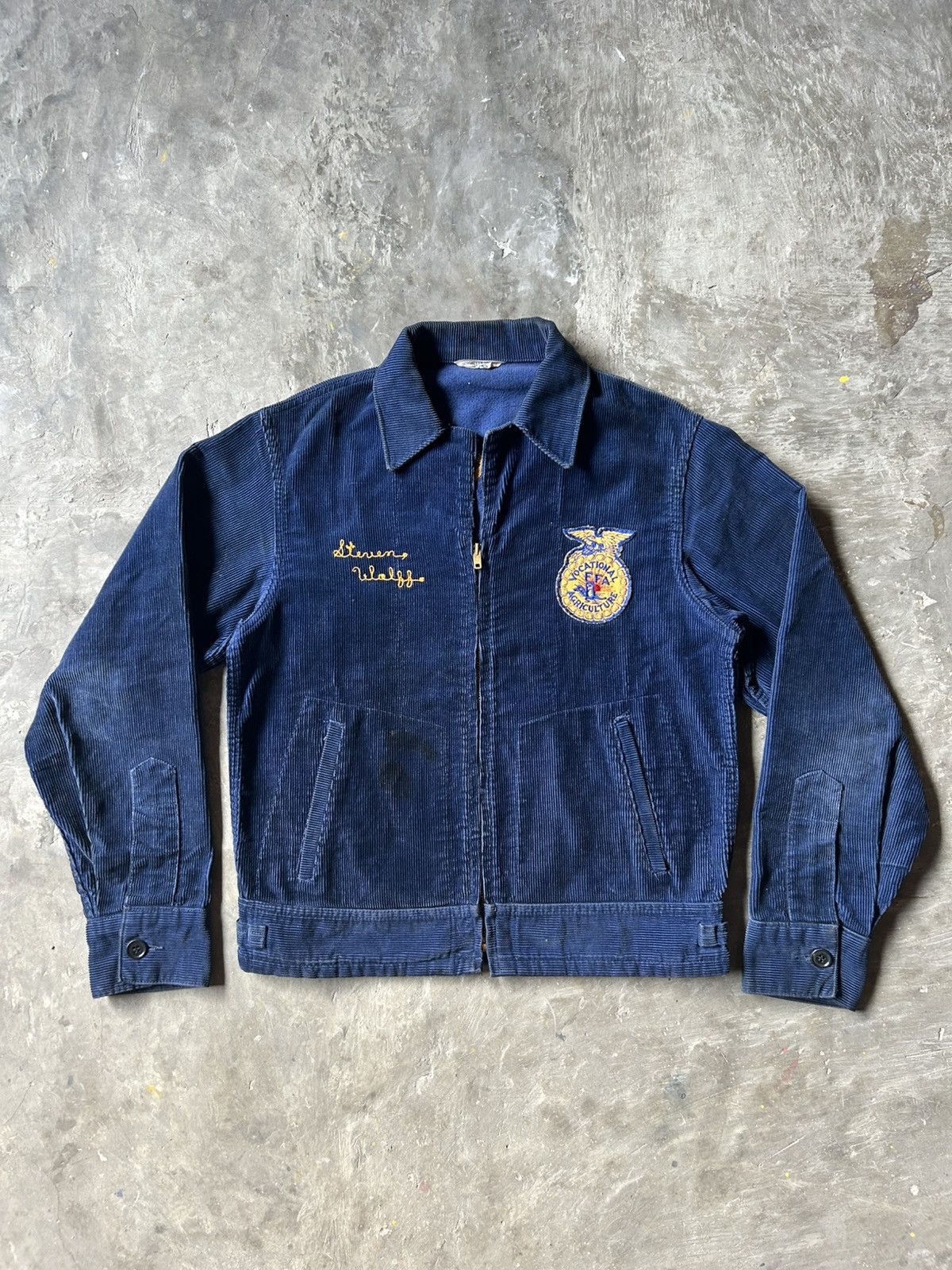 Vintage Al.Miller 1950s USN Denim Jacket | Grailed