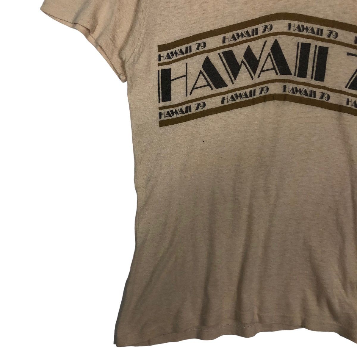 🔥Vintage 1979 Hawaii Big Logo KAIN KELAMBU KAKLOS