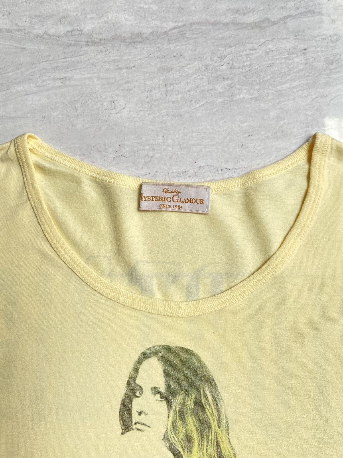 Hysteric Glamour HYSTERIC GLAMOUR Yellow T-shirt Size US XS / EU 42 / 0 - 11 Thumbnail