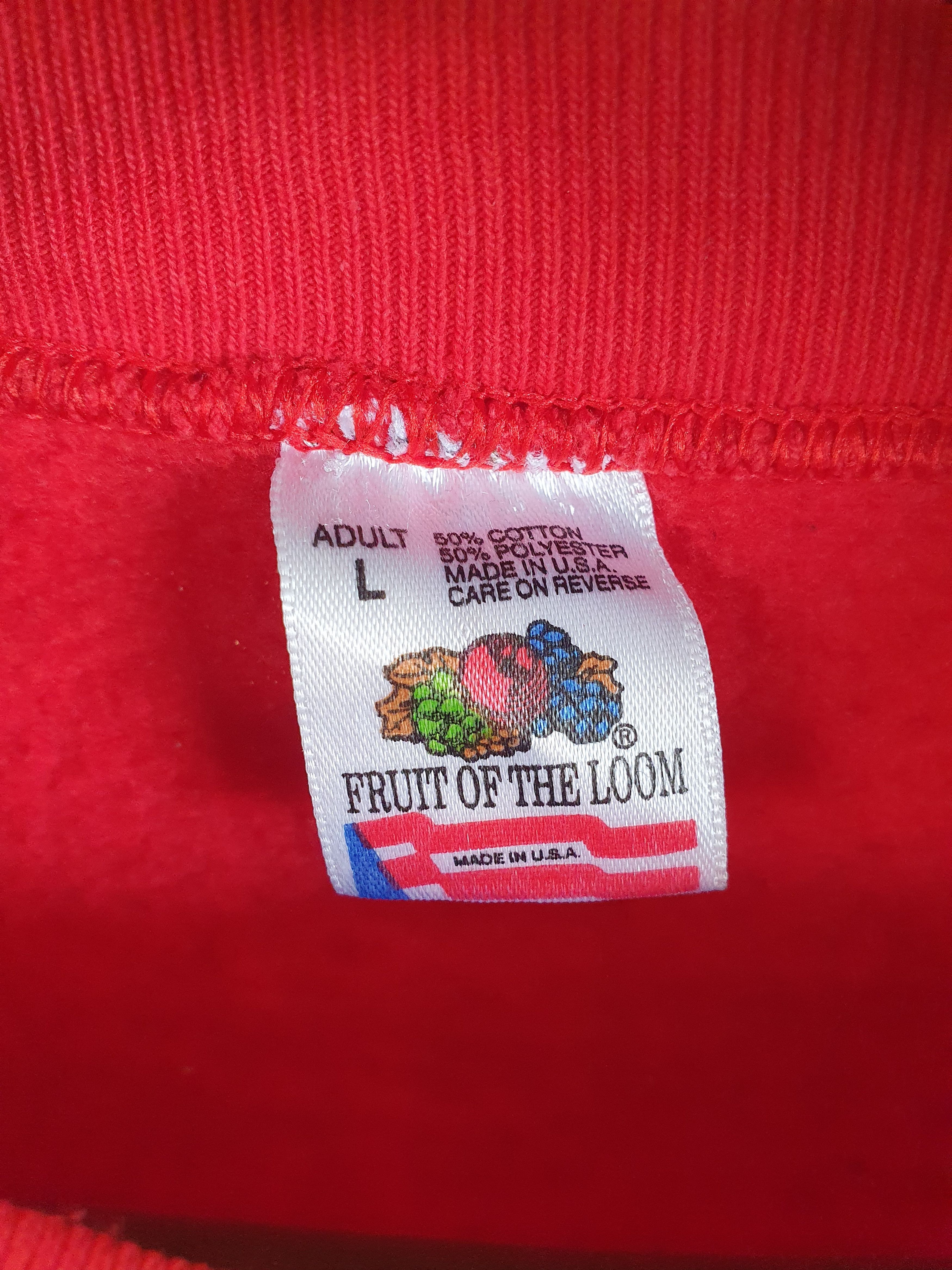 Fruit Of The Loom × Vintage Rudolph The Red Nosed Reindeer Vtg Sweatshirt Christmas L/M Size US L / EU 52-54 / 3 - 3 Thumbnail