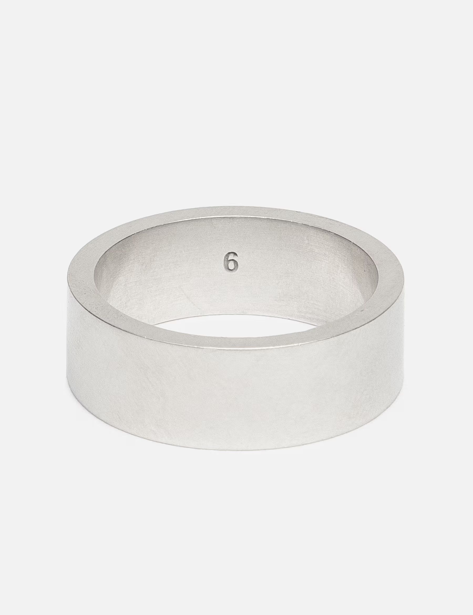 Maison Margiela Maison Margiela Logo Ring Size ONE SIZE - 2 Thumbnail