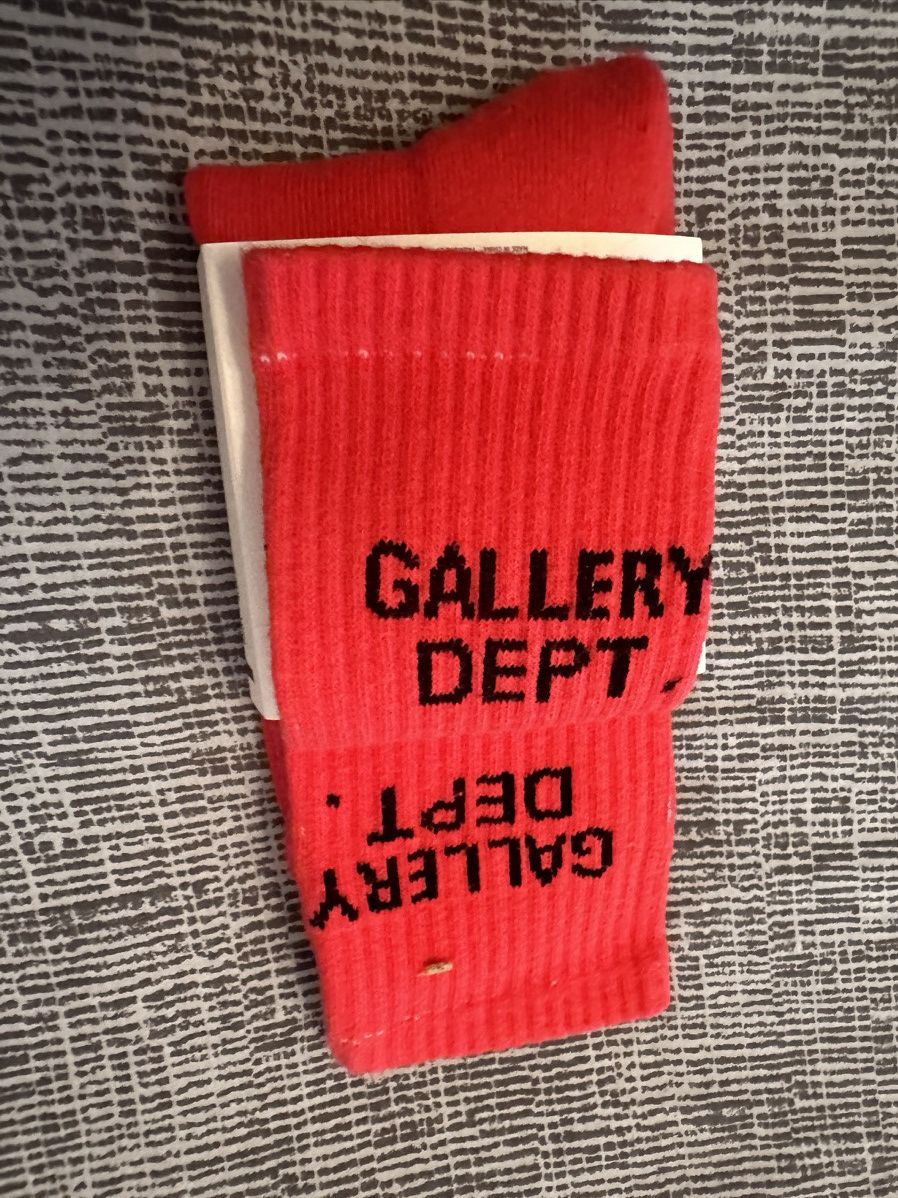 Gallery Dept. Gallery Dept Red Socks M/L Size ONE SIZE - 5 Thumbnail