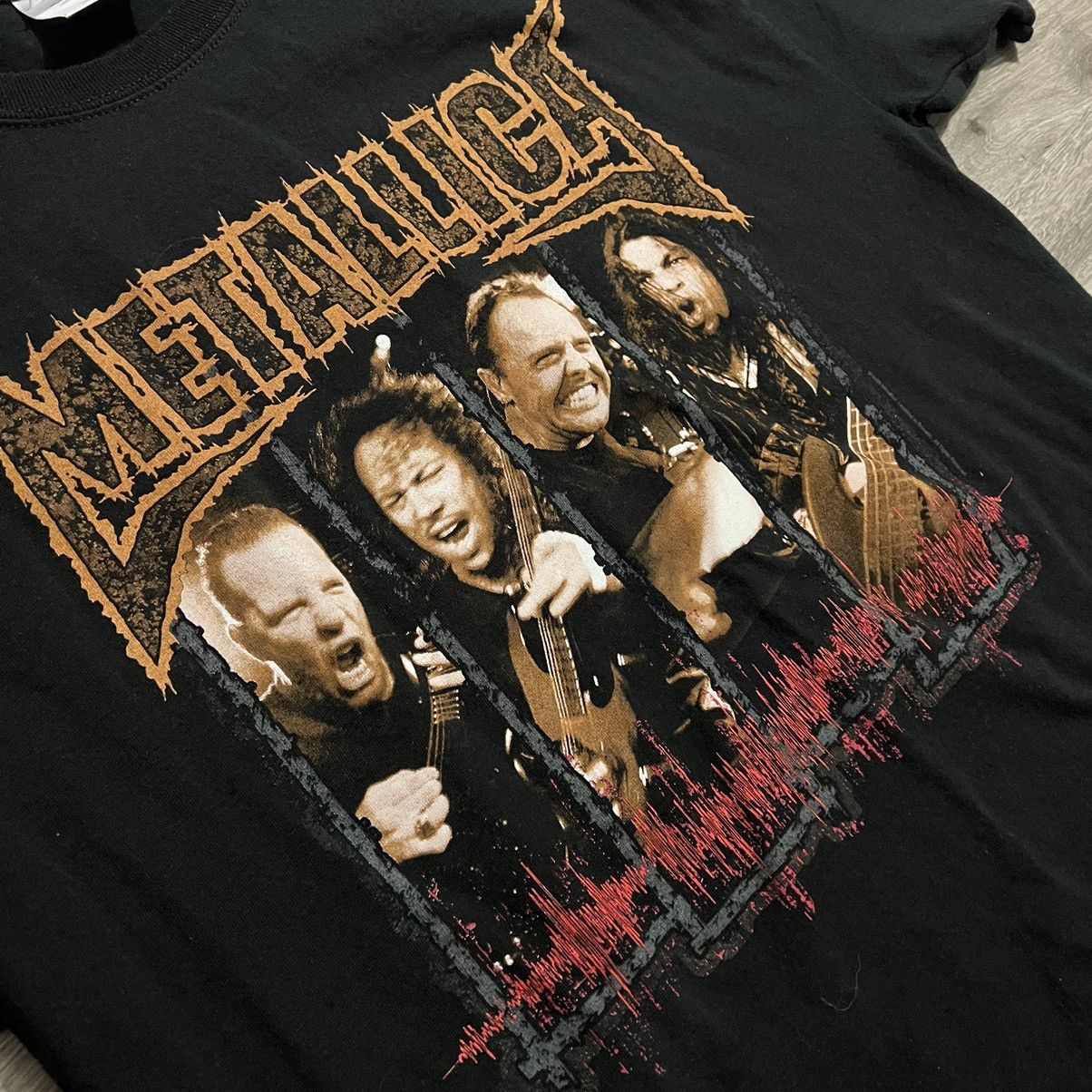 Metallica × Vintage Vintage Metallica Band T-Shirt Size US L / EU 52-54 / 3 - 11 Thumbnail