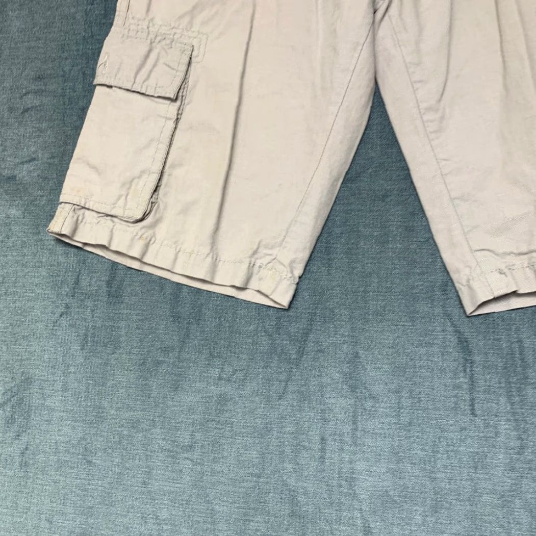 Beverly Hills Polo Club Beverly Hills Polo Club Cargo Shorts Womens 18 31x12 Beige Cotton Mid Rise Logo Shorts Size 40" / US 18 - 3 Thumbnail
