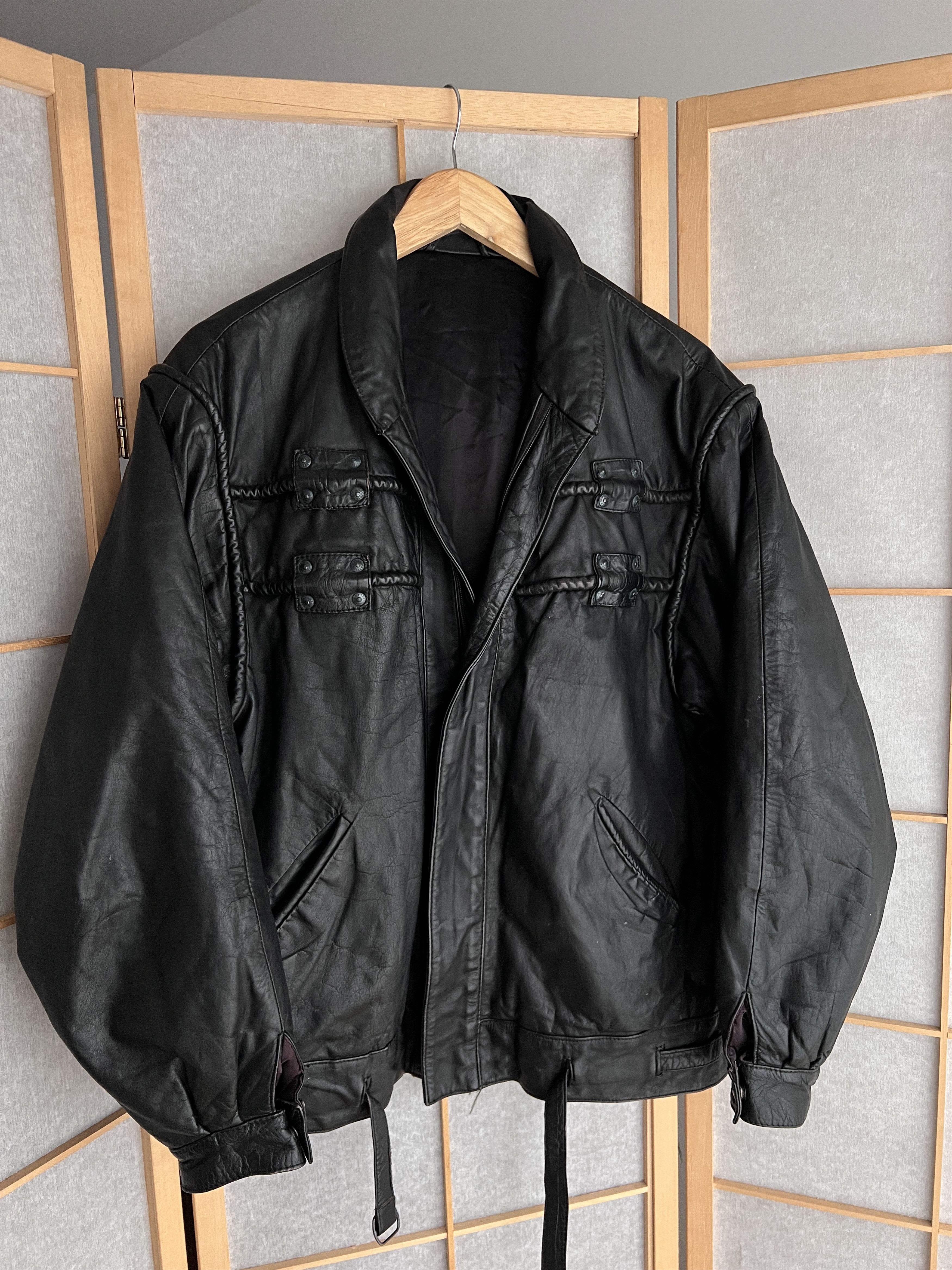 Hysteric Glamour Archive Schott Avirex type leather bomber jacket boxy baggy Size US M / EU 48-50 / 2 - 14 Thumbnail
