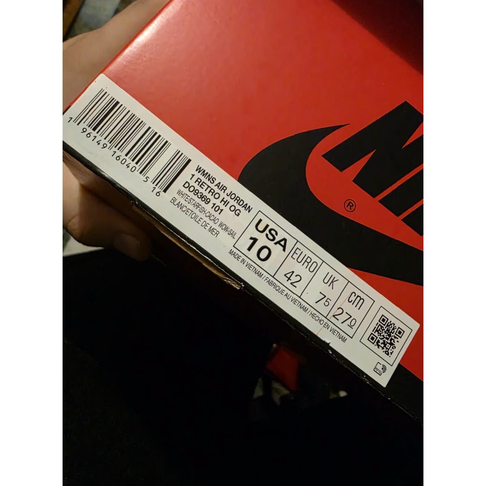 Jordan Brand Jordan 1 High OG Starfish 2022 DO9369-101 Size 10W Size US 10 / IT 40 - 4 Thumbnail