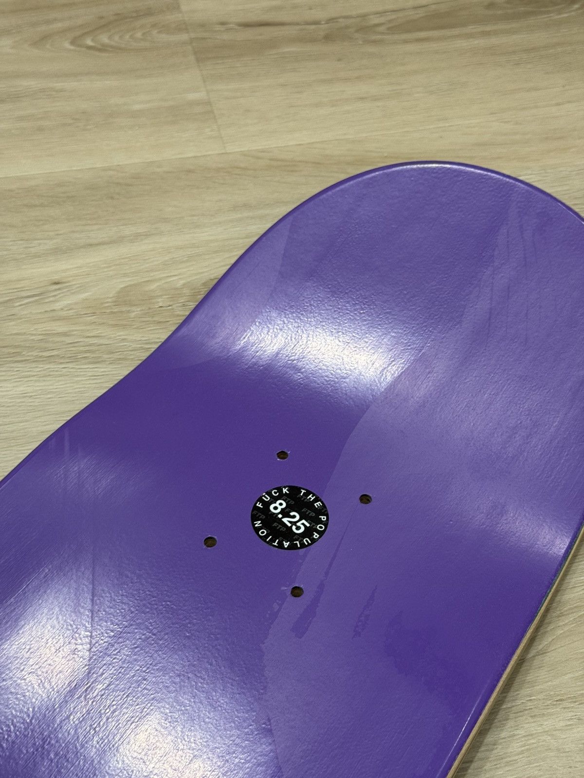 Fuck The Population FTP Logo Skateboard Deck Size ONE SIZE - 10 Thumbnail