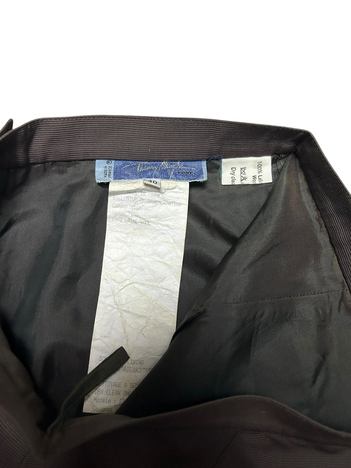Thierry Mugler × Vintage 80s Paneled Skirt Size 28" / US 6 / IT 42 - 6 Thumbnail