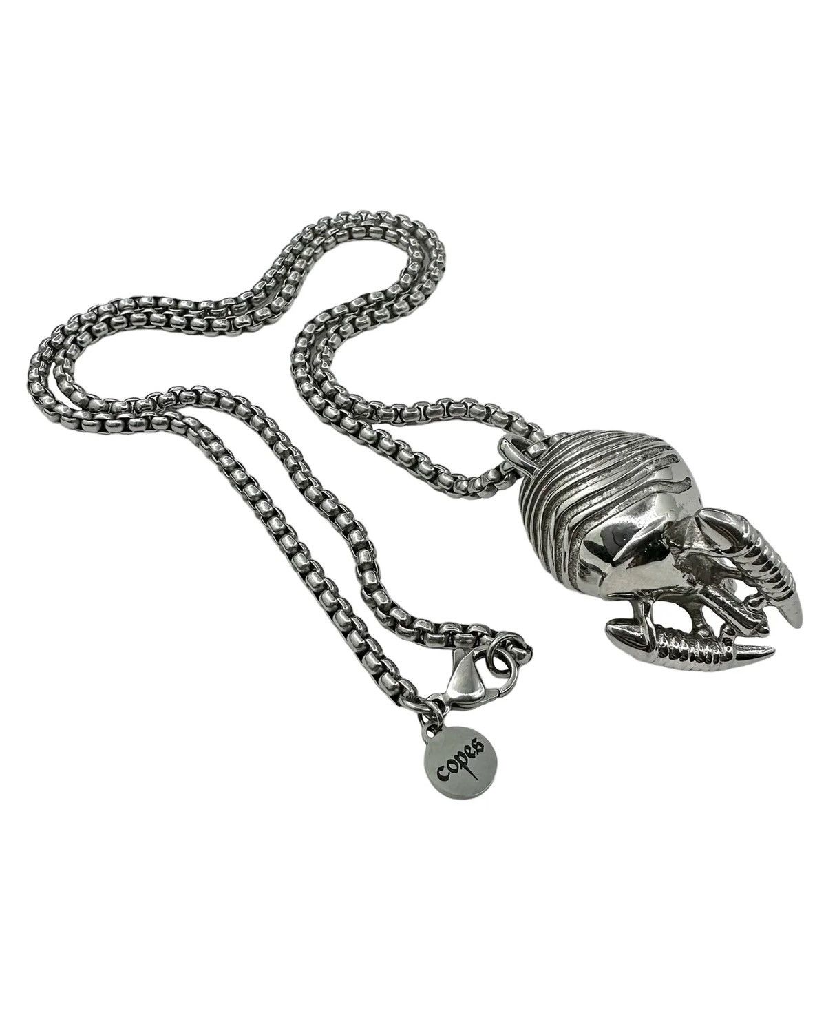 Copes copes Greytech Alien predator Necklace silver chain Size ONE SIZE - 13 Thumbnail