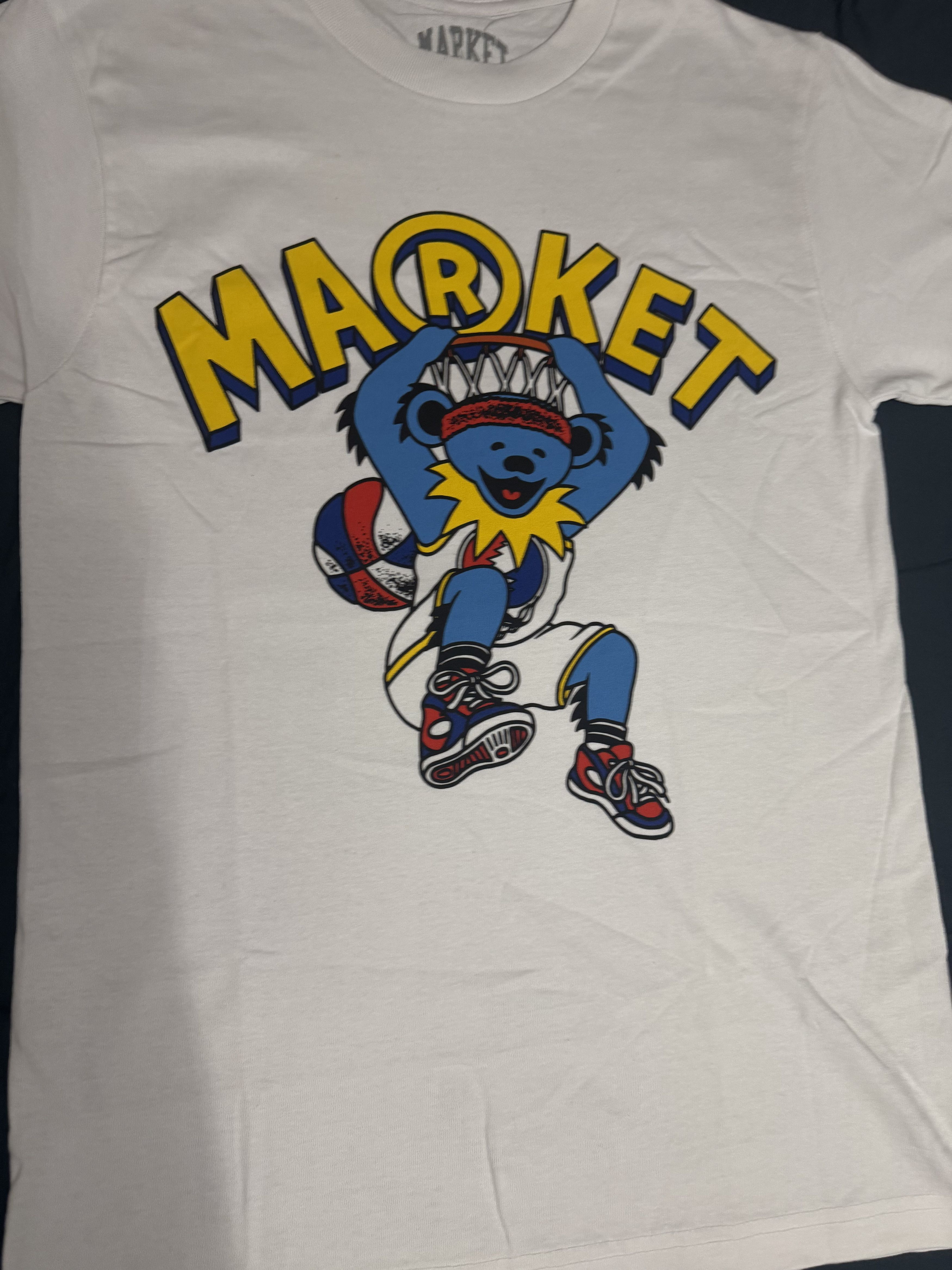 Grateful Dead × Market Market X Grateful Dead Jerry Bear 🏀 T shirt Size US S / EU 44-46 / 1 - 2 Thumbnail