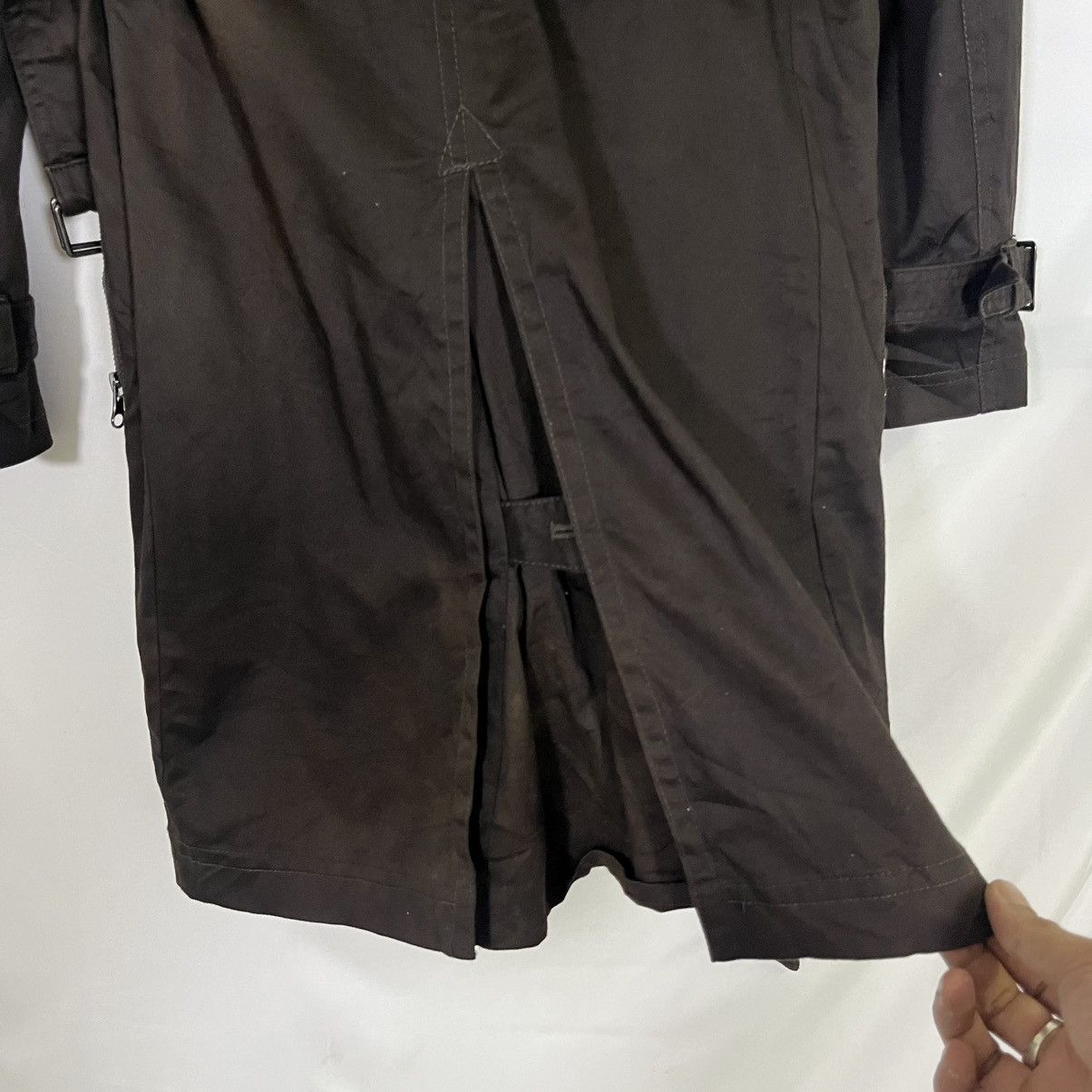 Delusion VINTAGE DELUSION BELTED TRENCH COAT Size US M / EU 48-50 / 2 - 13 Thumbnail