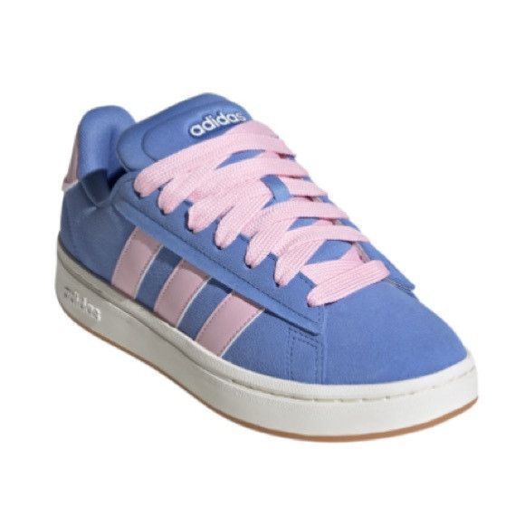 Adidas Pastel Blue and Pink Sneakers