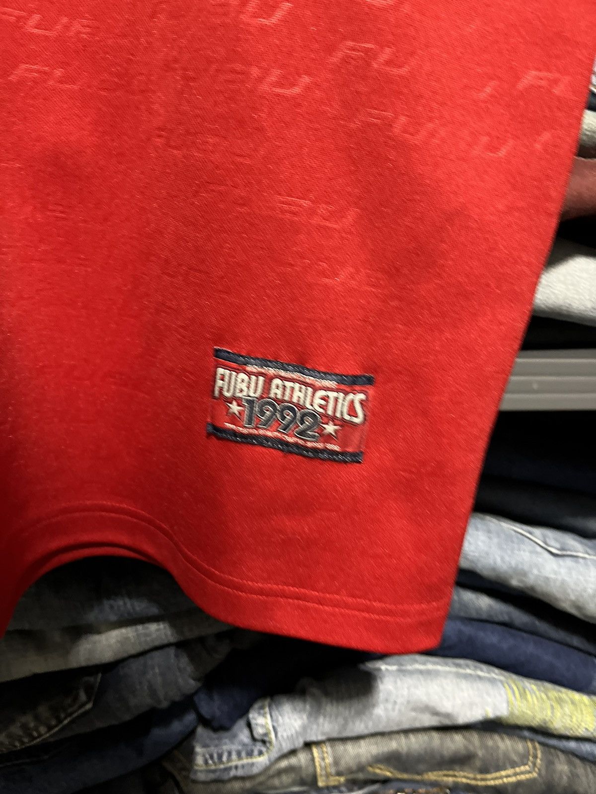 Fubu × JNCO × Vintage Crazy Vintage Y2K FUBU Jersey Hip-Hop Skater Rap Unique Size US XL / EU 56 / 4 - 3 Thumbnail