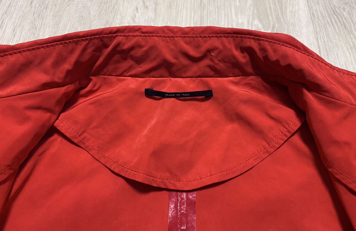 Gucci Gucci 2009 Red Polyester Trench Coat Water/Windproof Jacket Size XS / US 0-2 / IT 36-38 - 16 Thumbnail