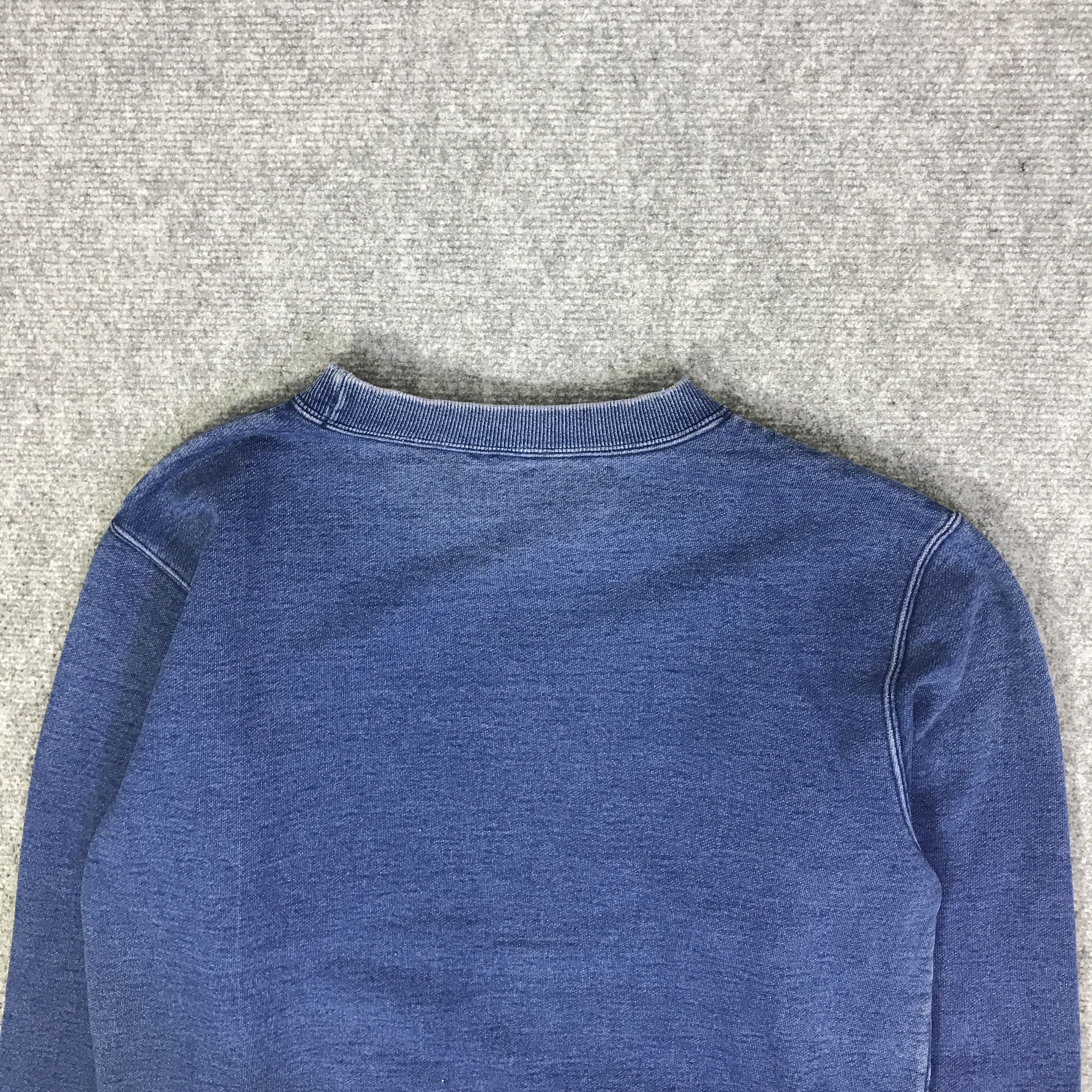 Japanese Brand JAPAN INDIGO HYPER REMIX RARE DESIGN SWEATSHIRT K87B8 Size US M / EU 48-50 / 2 - 4 Thumbnail