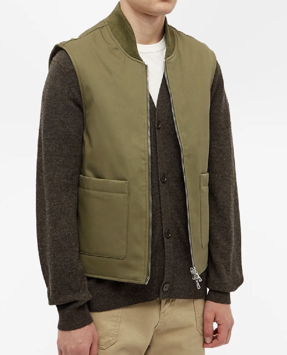 Officine Generale Officine Generale men’s Dean padded vest Olive NWT $595 Size US M / EU 48-50 / 2 - 19 Thumbnail