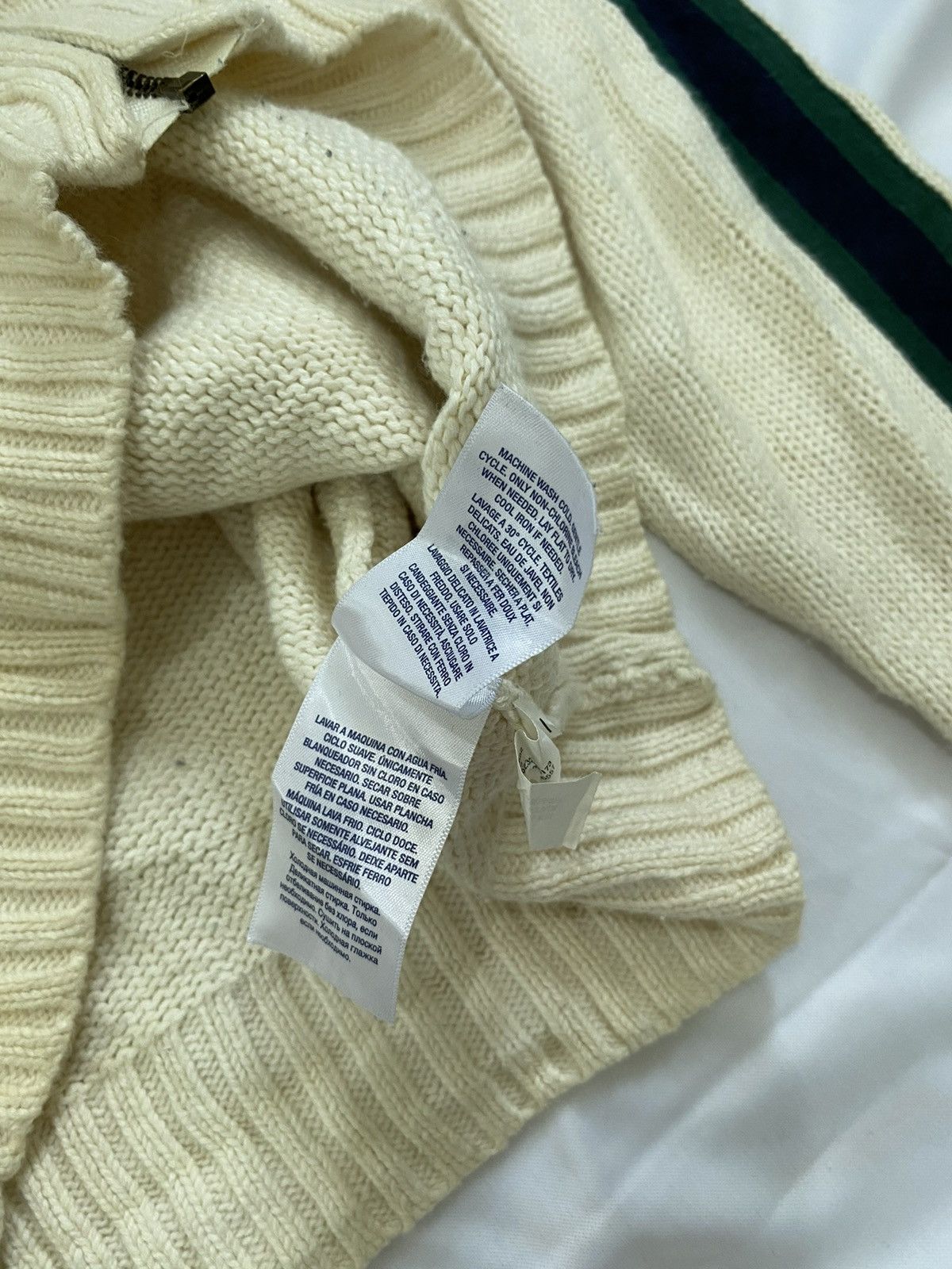 Polo Ralph Lauren × Vintage polo knitwear zip style Size US M / EU 48-50 / 2 - 6 Thumbnail