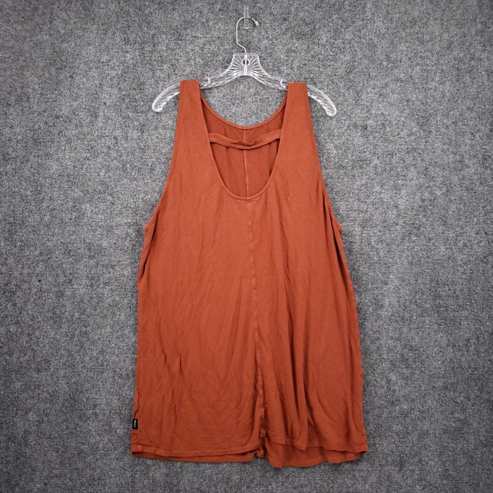 RVCA RVCA Dress Tank Orange L Womens A-Line Knits Sleeveless Scoop Neck Size L / US 10 / IT 46 - 2 Thumbnail