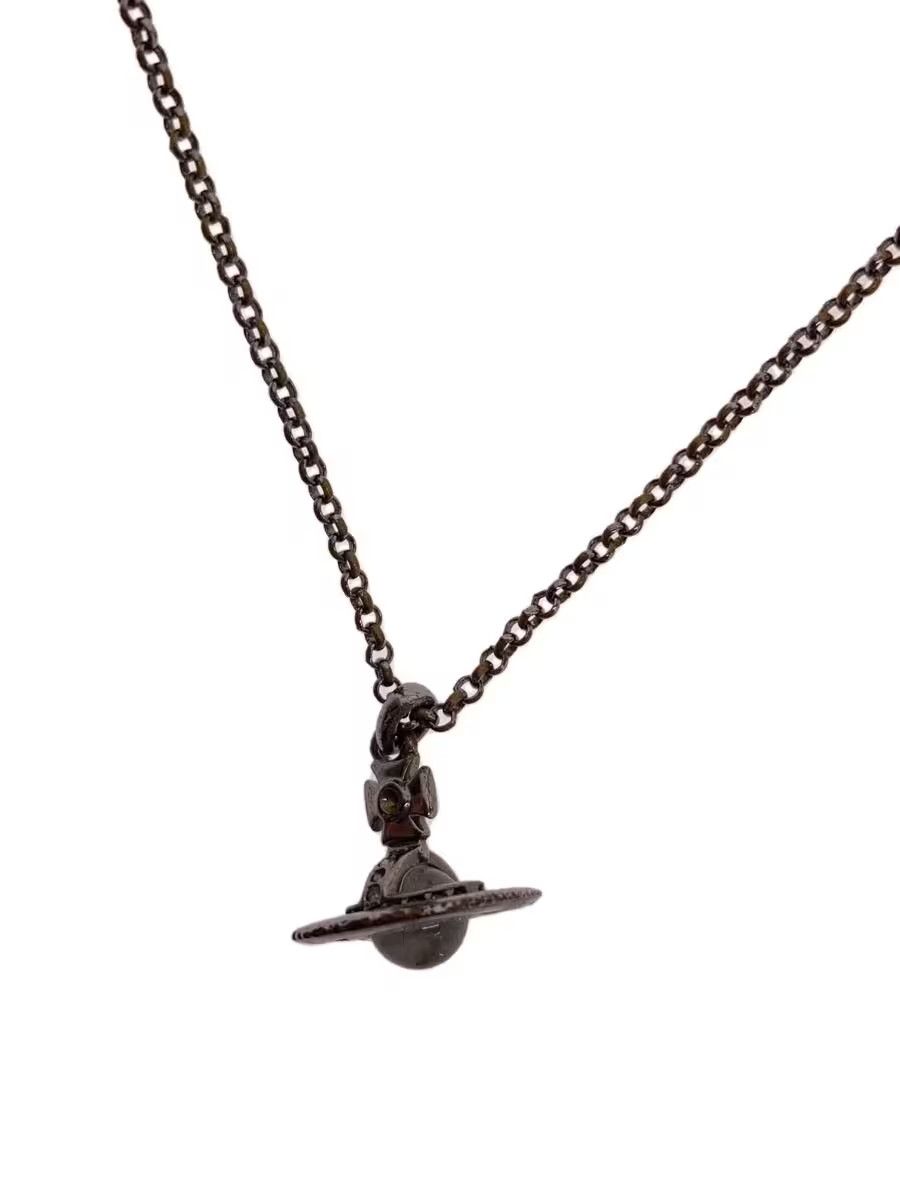 Vivienne Westwood 3D Crystal Orb Necklace Size ONE SIZE - 1 Thumbnail