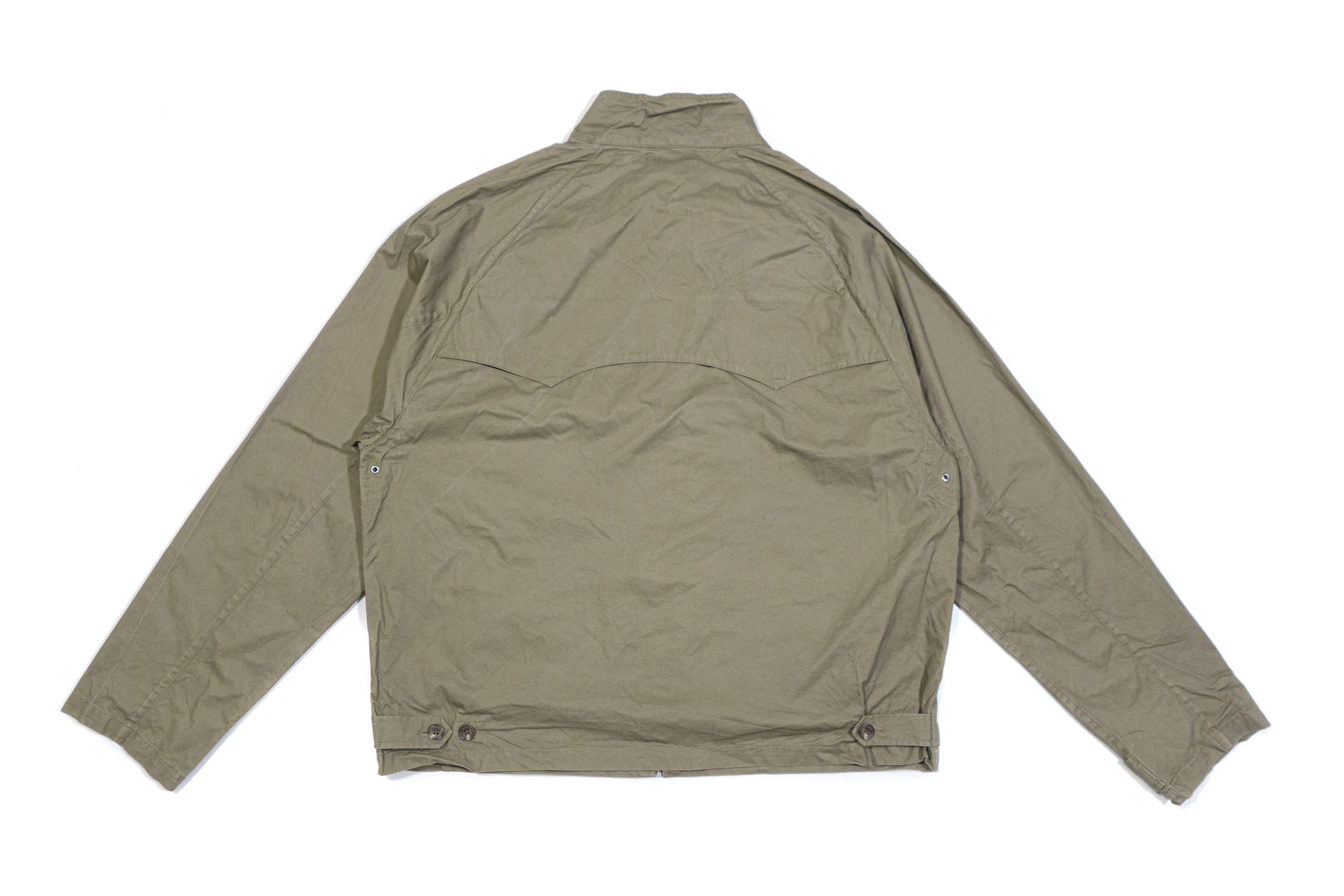 Logo Olive Zip Jacket Menswear
