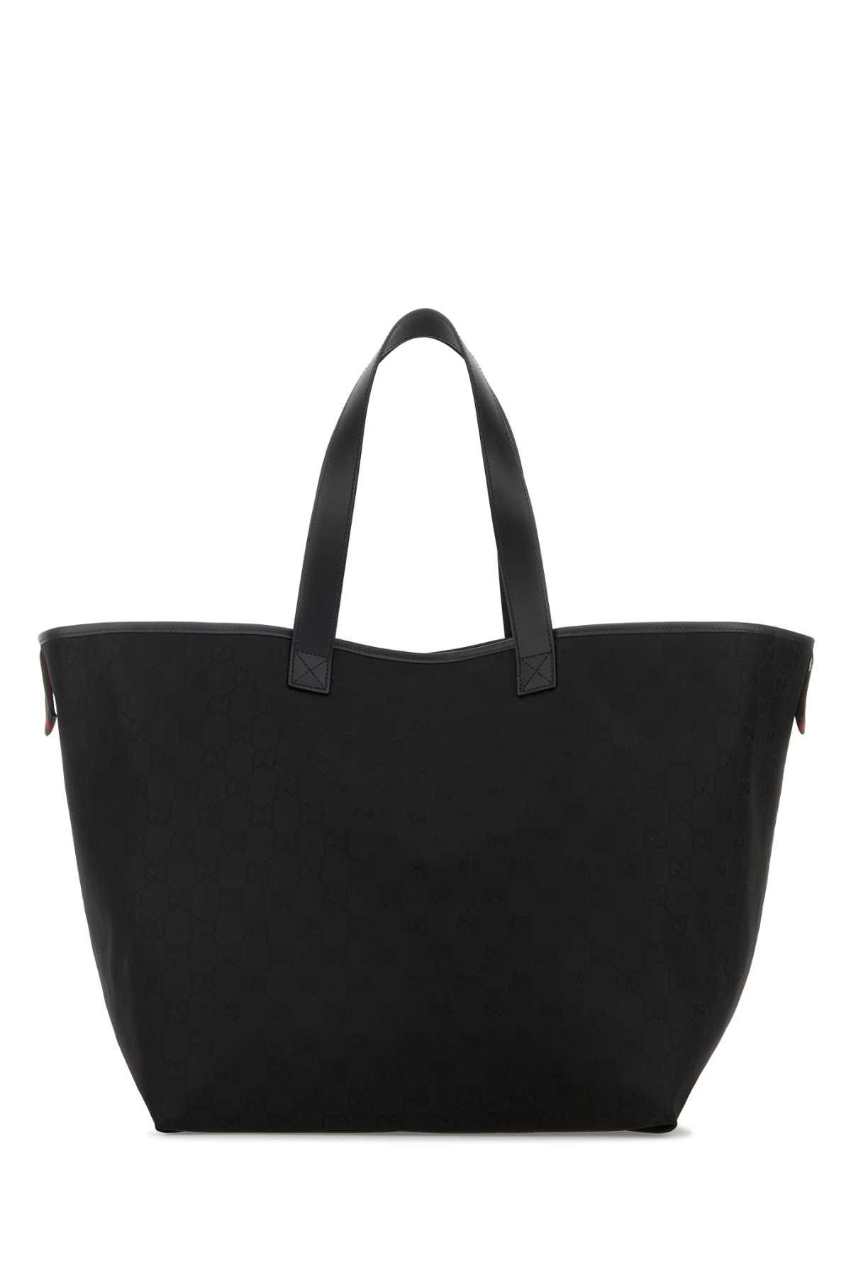 Gucci Black Fabric Shopping Bag Size ONE SIZE - 1 Thumbnail