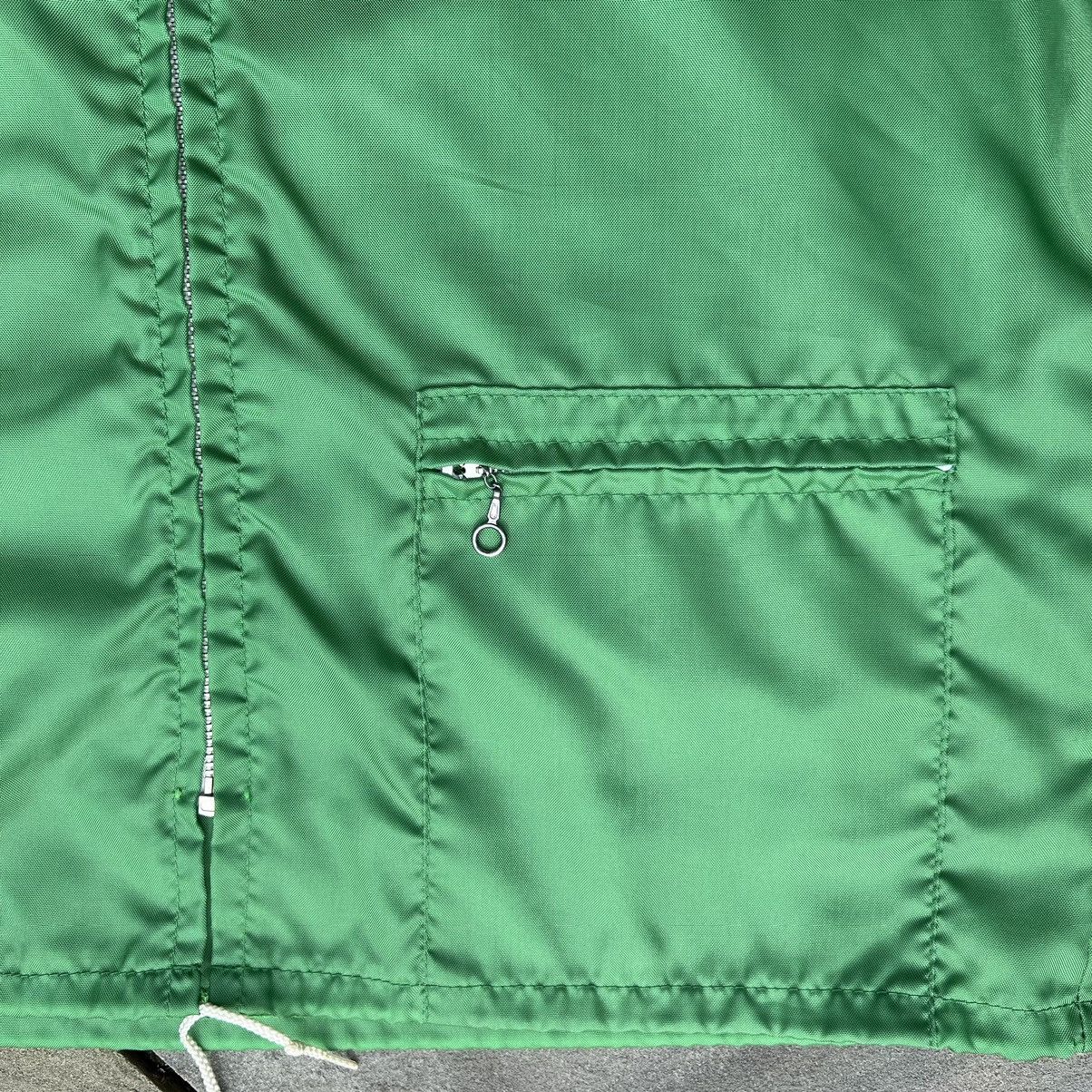 Other × Vintage Vintage 80s Green/Blue Windbreaker Utility Coaches Jacket Size US L / EU 52-54 / 3 - 5 Thumbnail