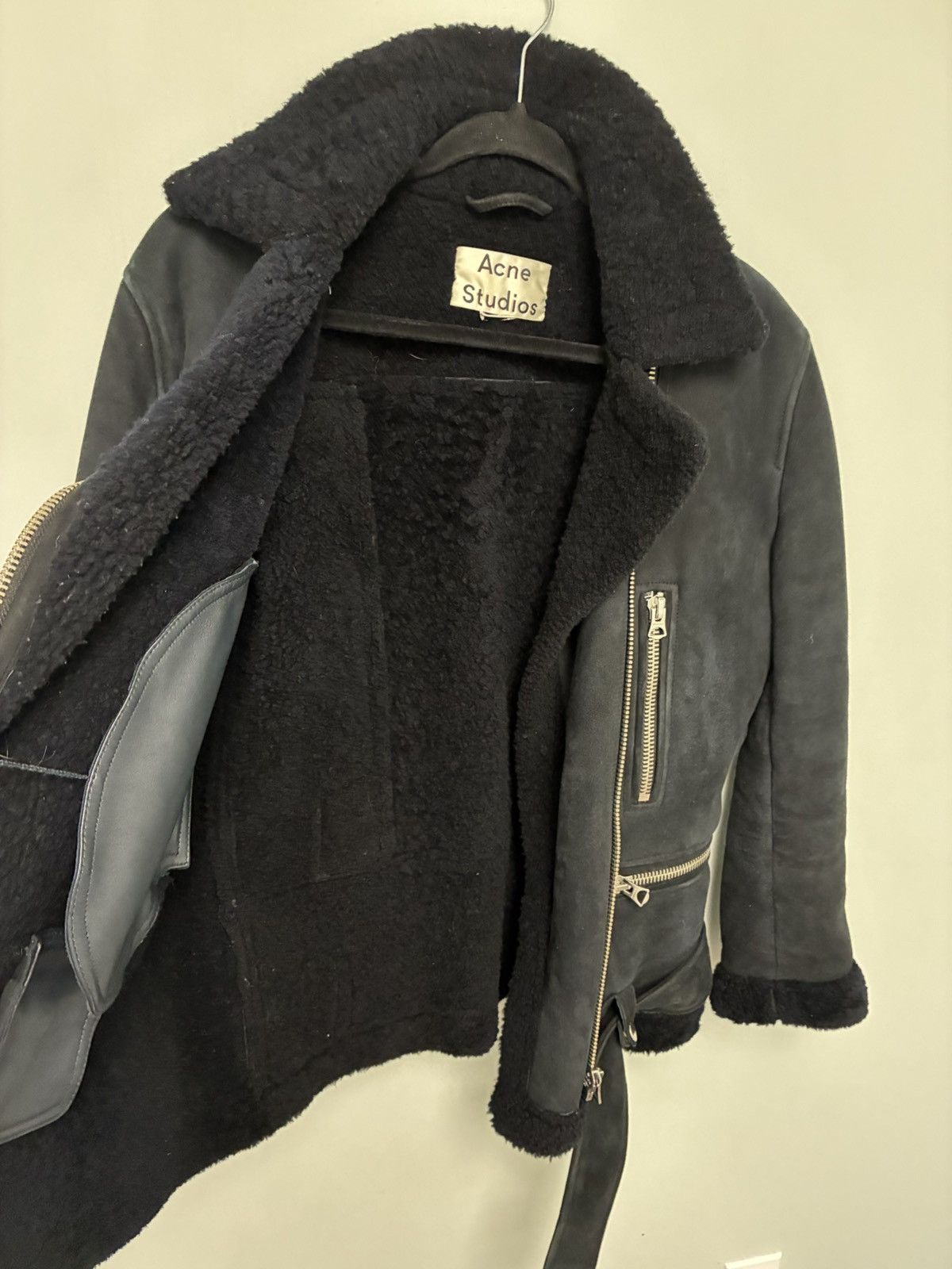 Acne Studios Merlyn Shearling Jacket Size 34 Small Size S / US 4 / IT 40 - 10 Thumbnail